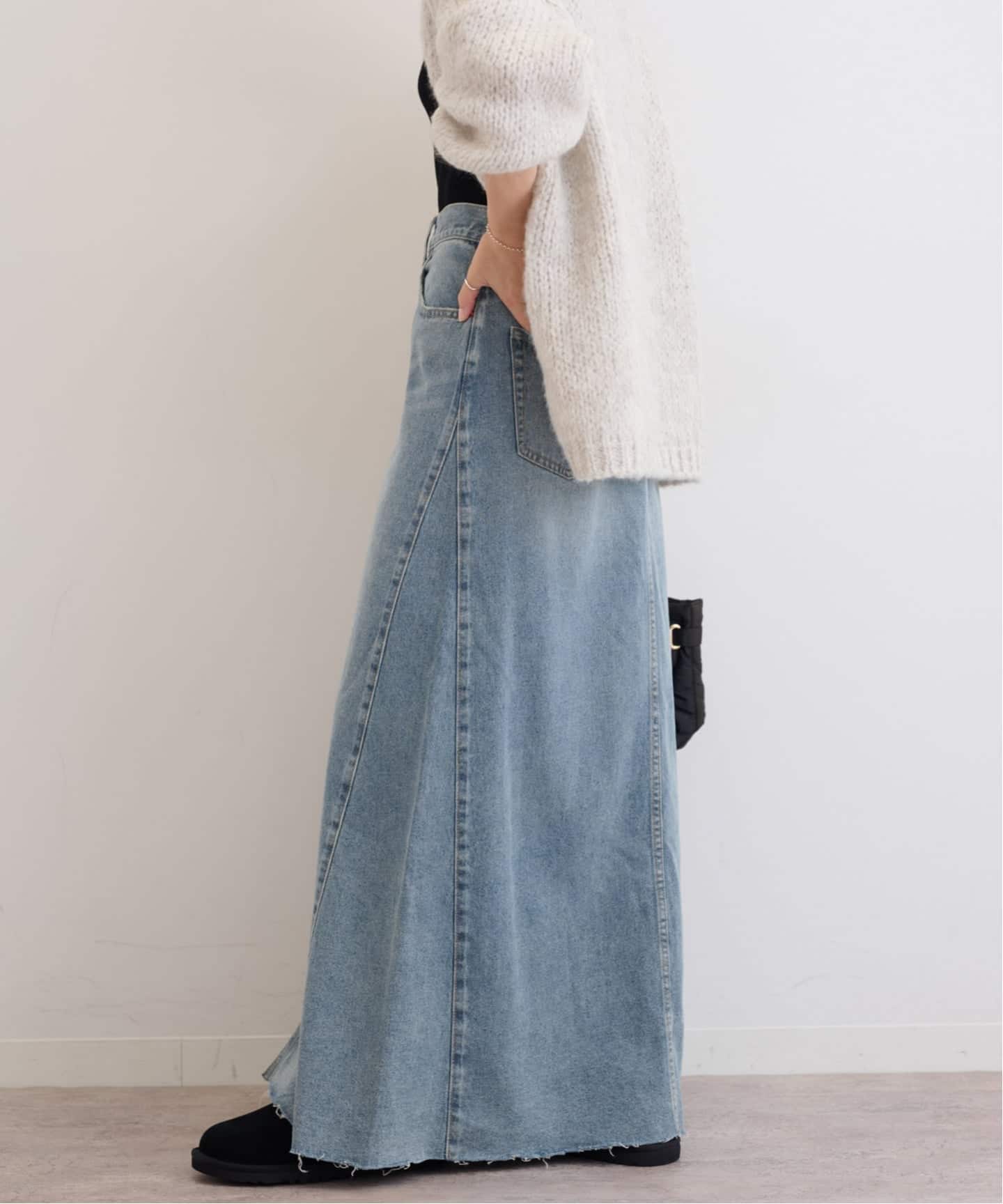 追加3》9oz C/R ジョイントデニムスカート（デニムスカート