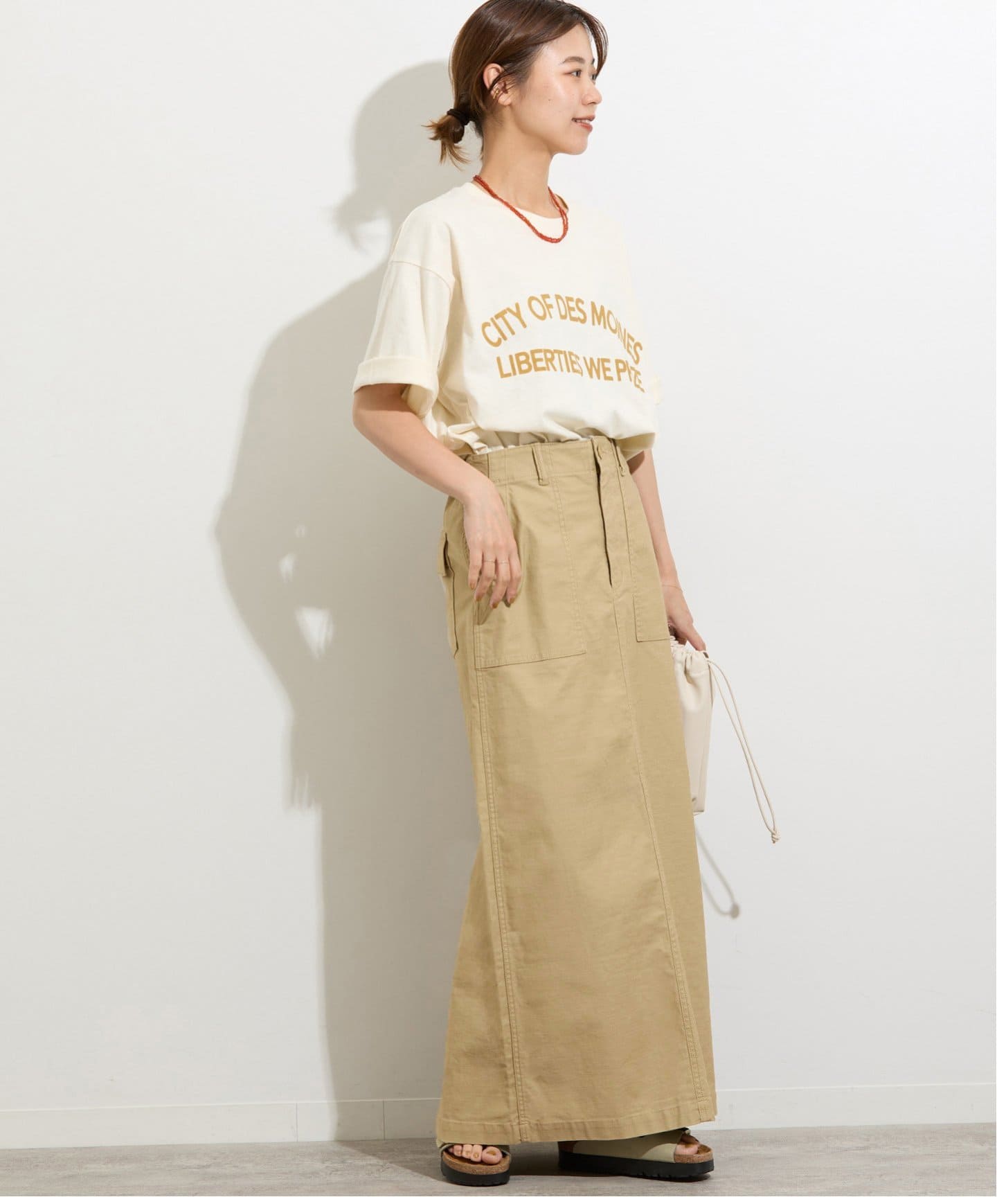 ◆専用◆JOURNALSTANDARDrelume◆ベイカースカート（カーキ） JOURNAL STANDARD relume スカート 「追加2」ベイカースカート