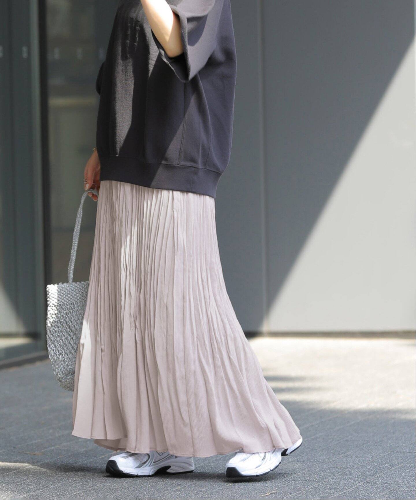 クレーププリーツスカート（ロング・マキシ丈スカート）｜JOURNAL  