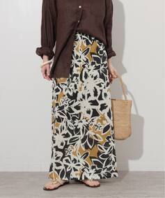 ビッグペイントプリントスカート