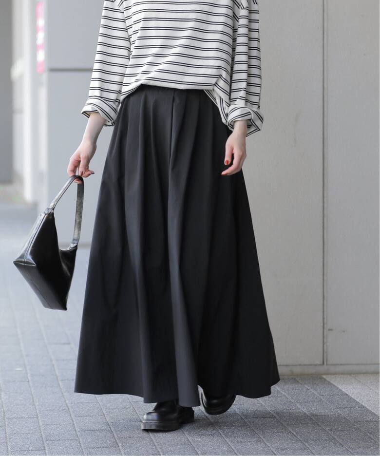 MUSE 黒 フレアスカート サイズ38 MUSE de DEUXIEME CLASSE(ミューズデ  