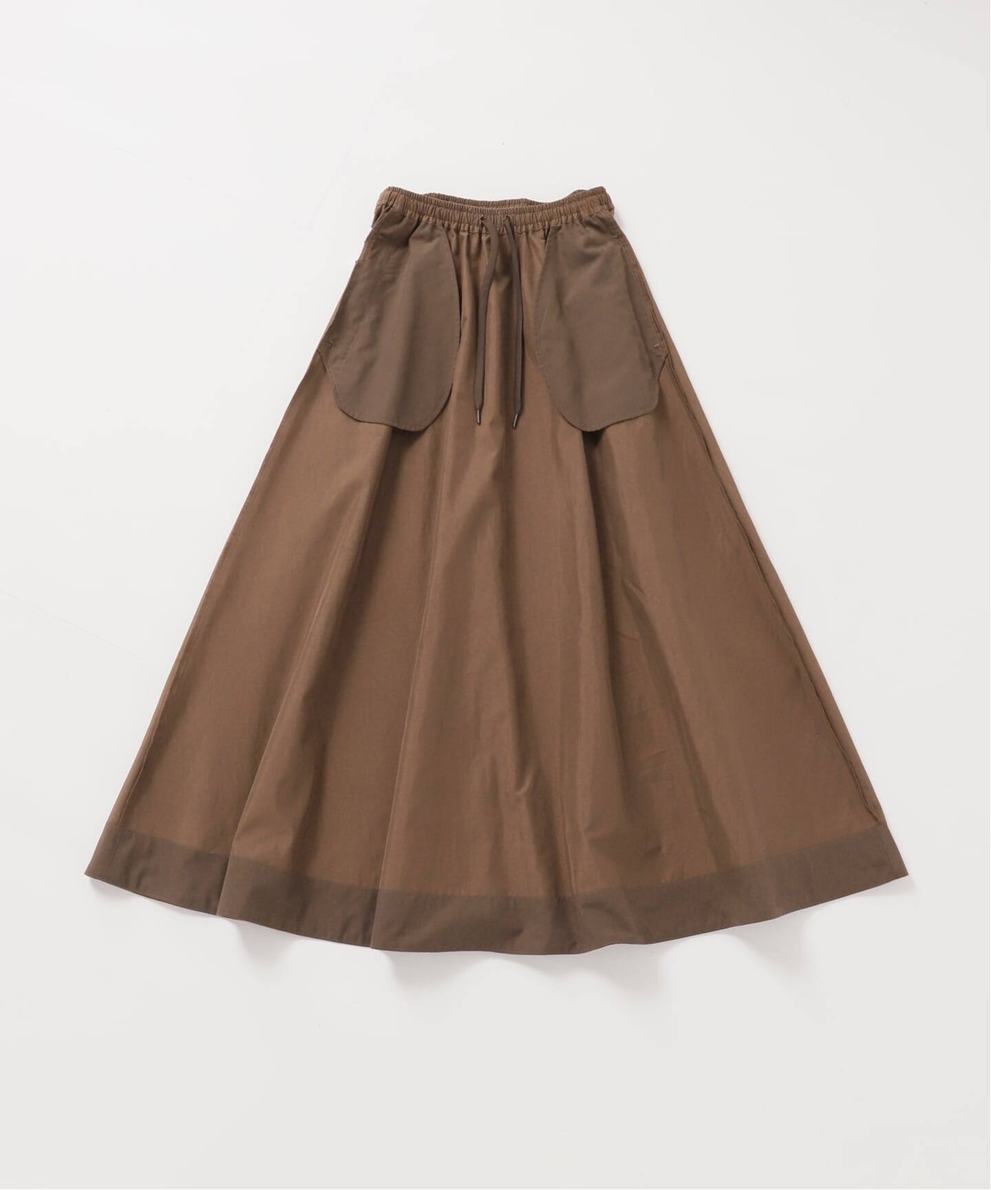 チノギャザーロングスカート（ロング・マキシ丈スカート）｜JOURNAL