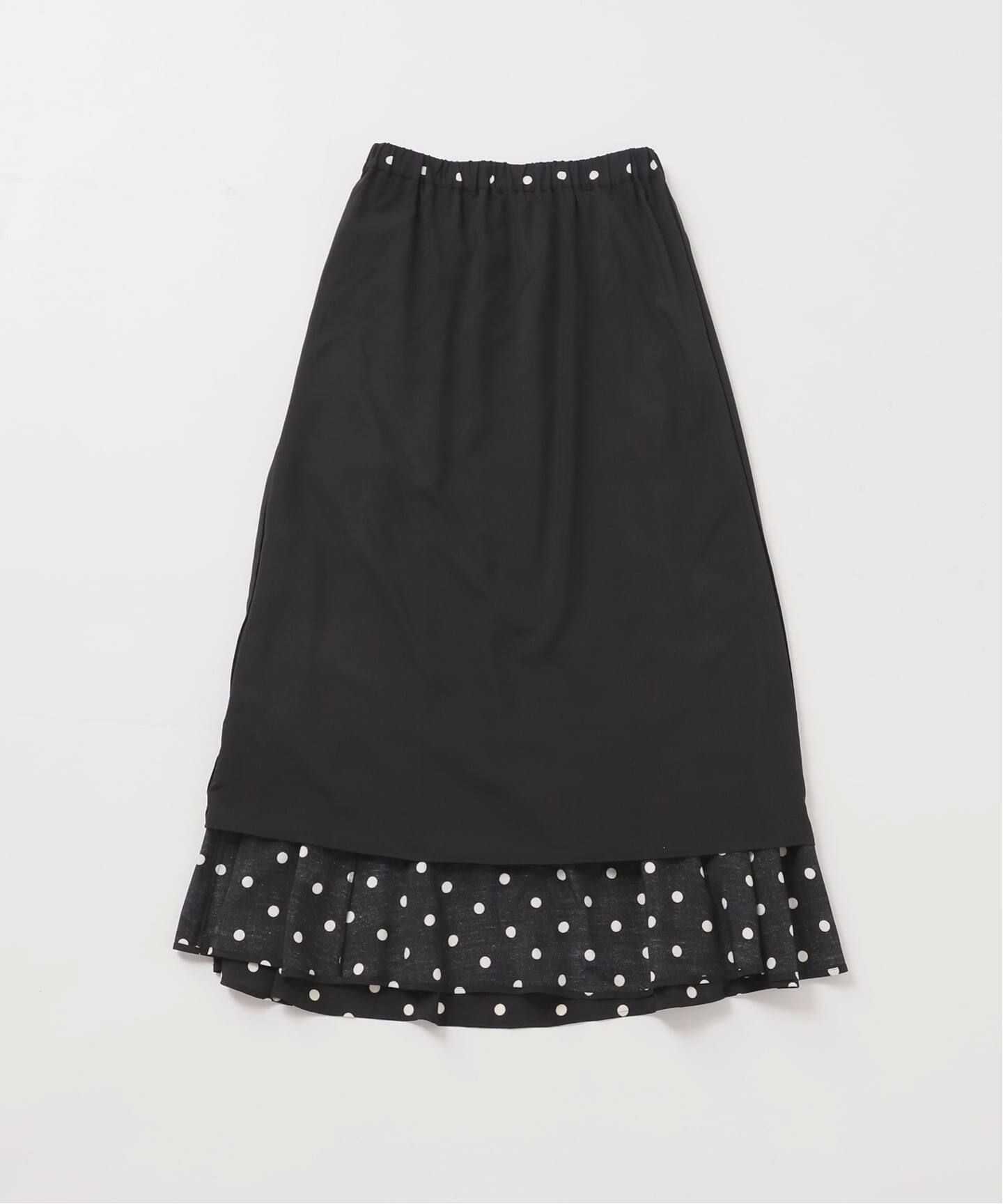 WEB限定》ドットプリントマーメイドスカート（ロング・マキシ丈