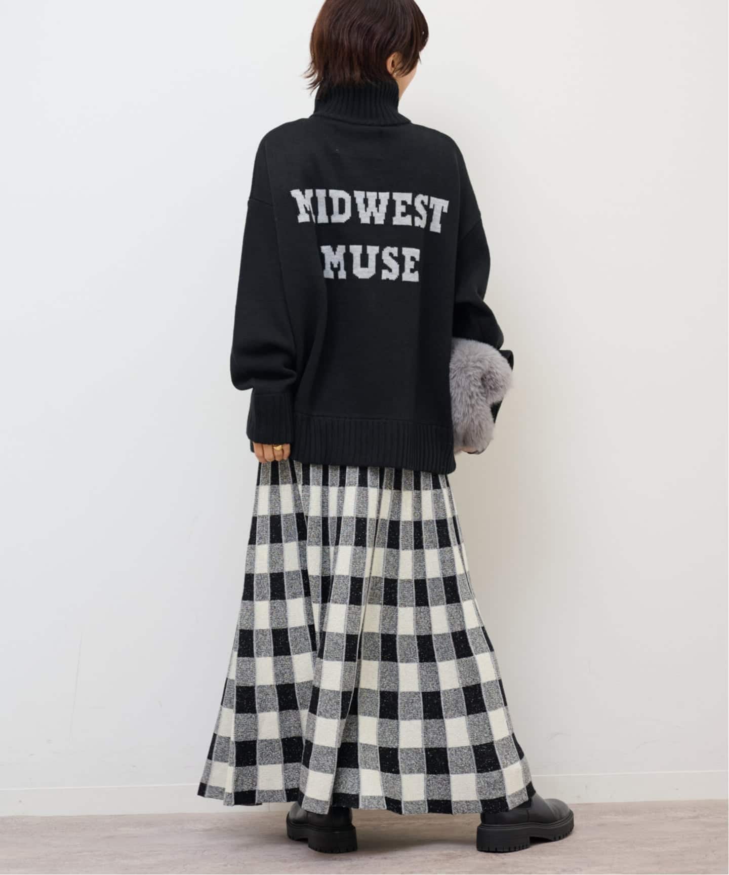 TORRAZZO DONNA/トラッゾドンナ】リバーシブルジャガード