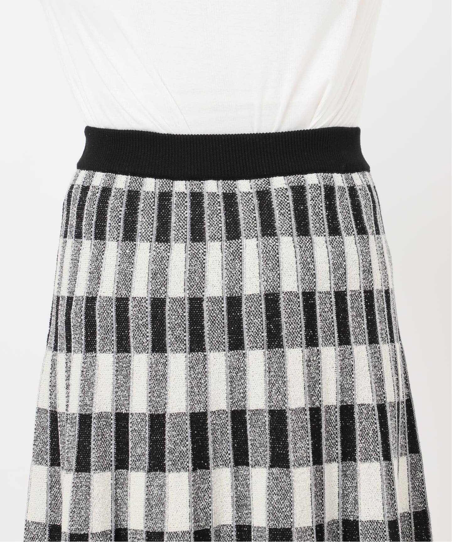 TORRAZZO DONNA/トラッゾドンナ】リバーシブルジャガードスカート