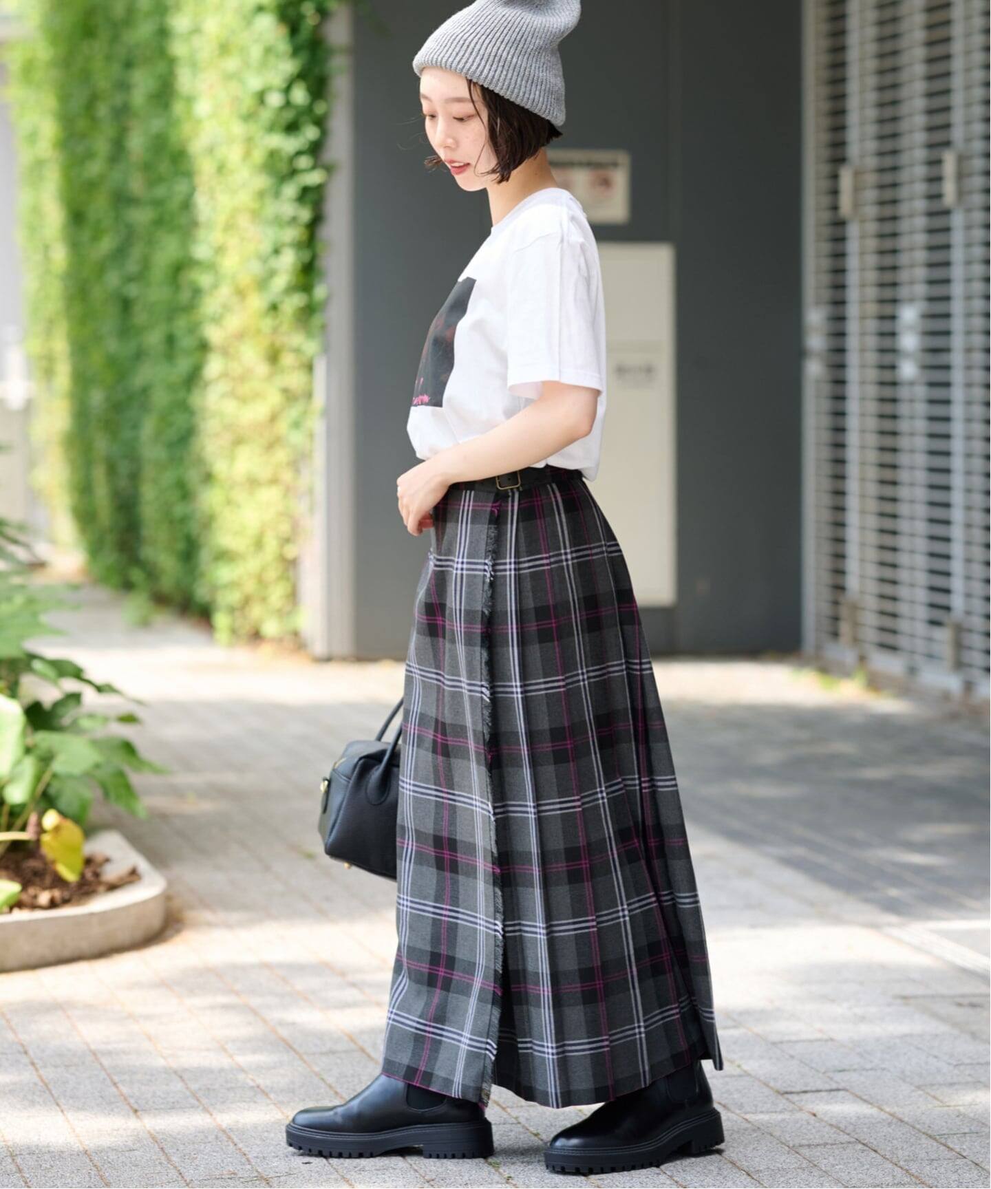 GLEN FYNE/グレン ファイン】キルトスカート（その他スカート