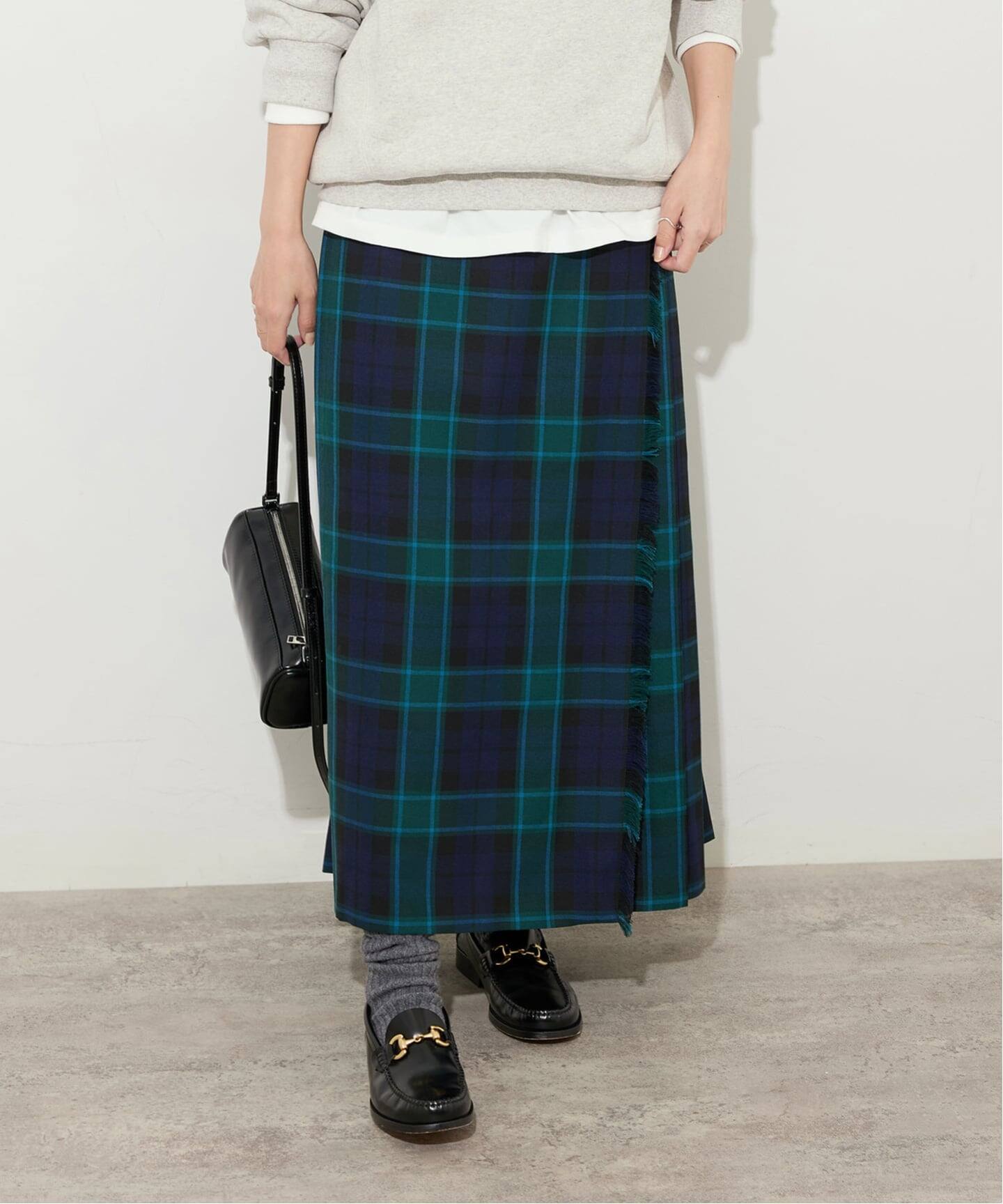 GLEN FYNE/グレン ファイン】キルトスカート（その他スカート