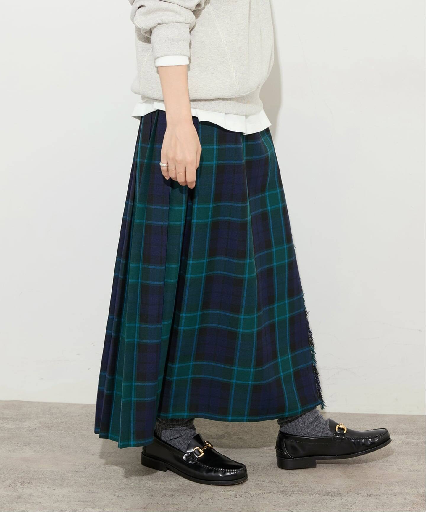 GLEN FYNE/グレン ファイン】キルトスカート（その他スカート