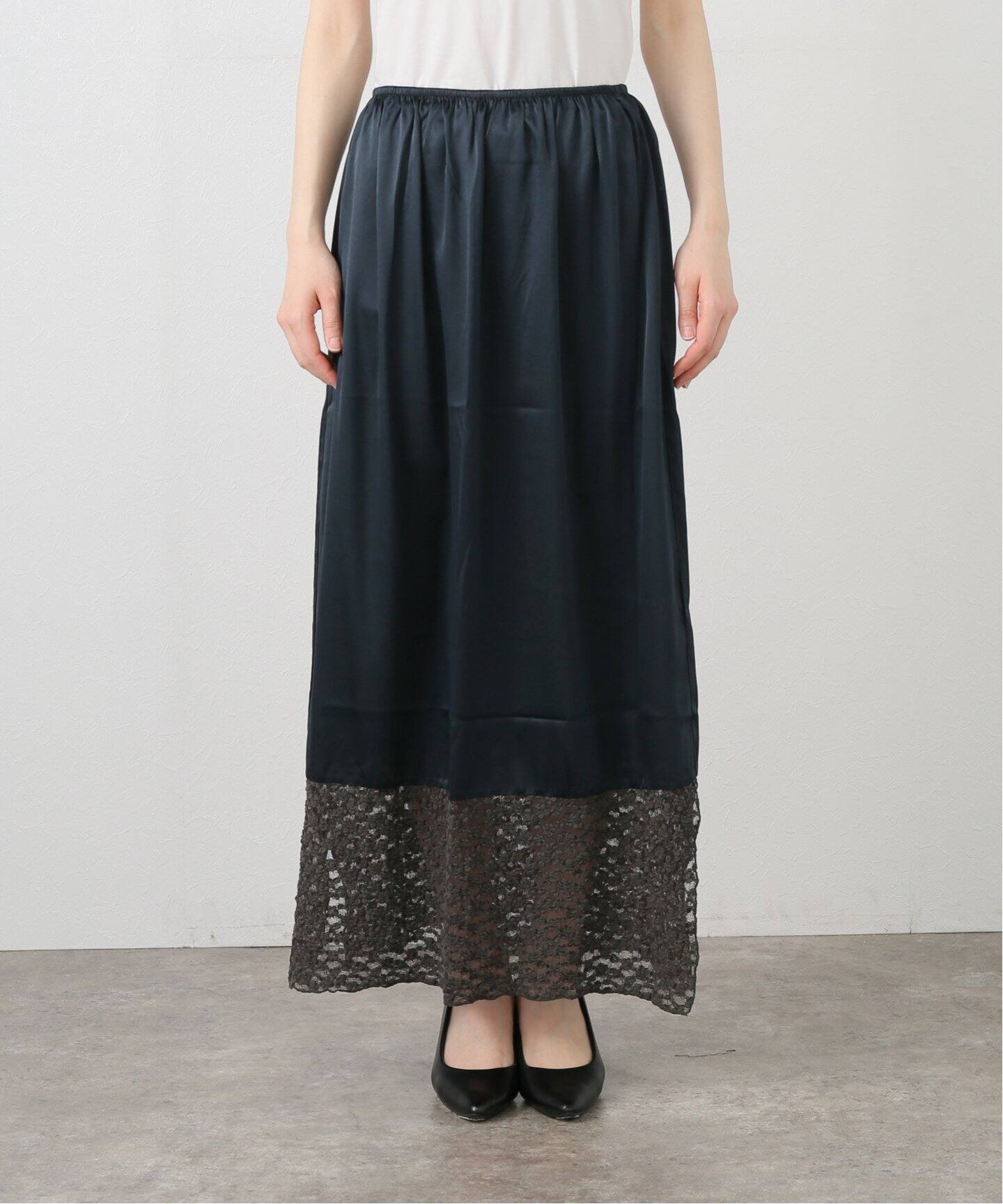 BASERANGE/ベースレンジ】OLIN SKIRT（ロング・マキシ丈スカート  