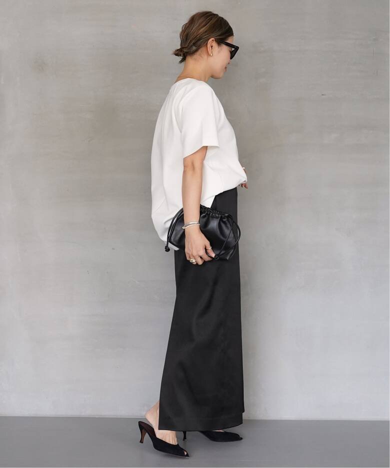 CELERI SATIN スカート（ロング・マキシ丈スカート）｜Deuxieme Classe  