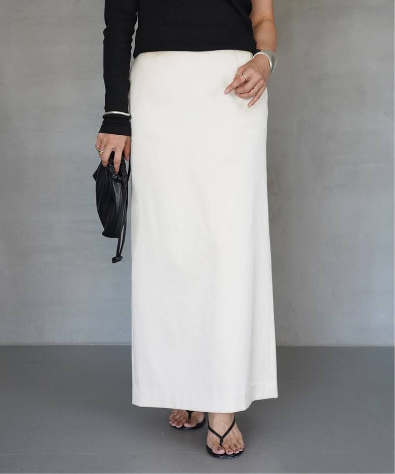 CELERI SATIN スカート（ロング・マキシ丈スカート）｜Deuxieme Classe  