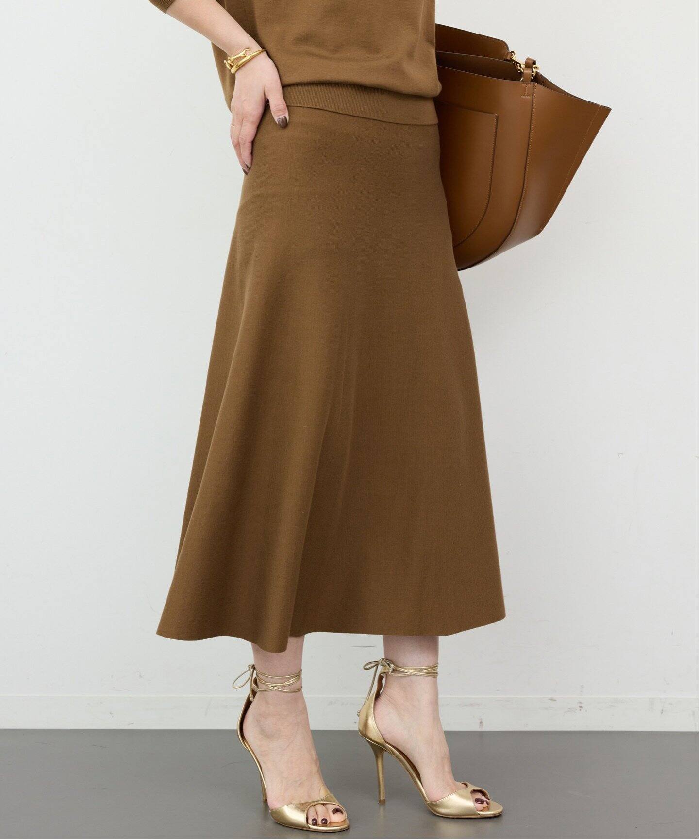 GIZA フレアスカート（ロング・マキシ丈スカート）｜Deuxieme Classe  