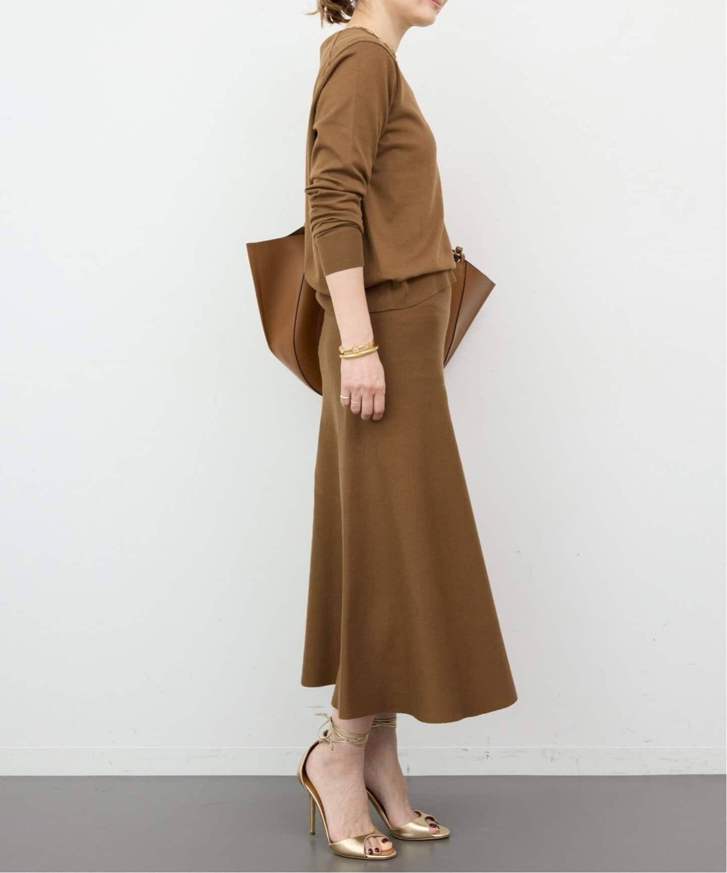 GIZA フレアスカート（ロング・マキシ丈スカート）｜Deuxieme Classe  