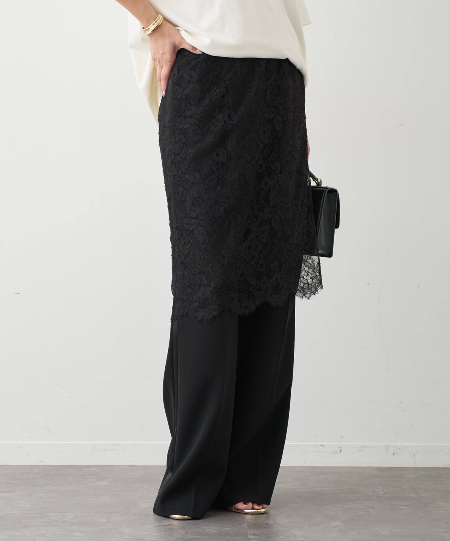 deuxieme classe レーススカート Lace Trimmed スカート（その他スカート）｜Deuxieme Classe