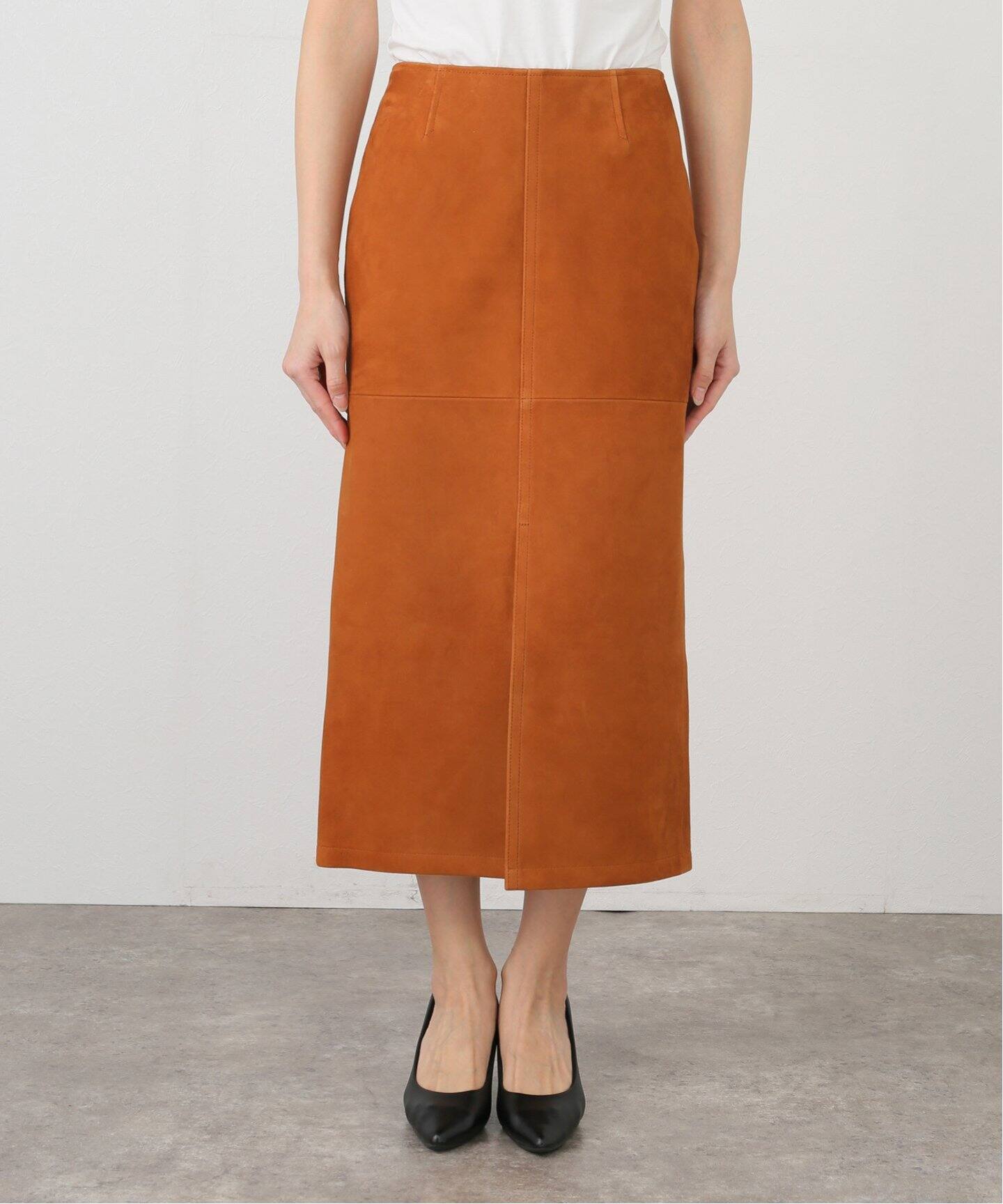 ドゥーズィエムクラス！定番人気！定価31,900円ロングスリットスカートカーキ Deuxieme Classe スカート *STRETCH TWILL B/FLARE : ZOZOTOWN