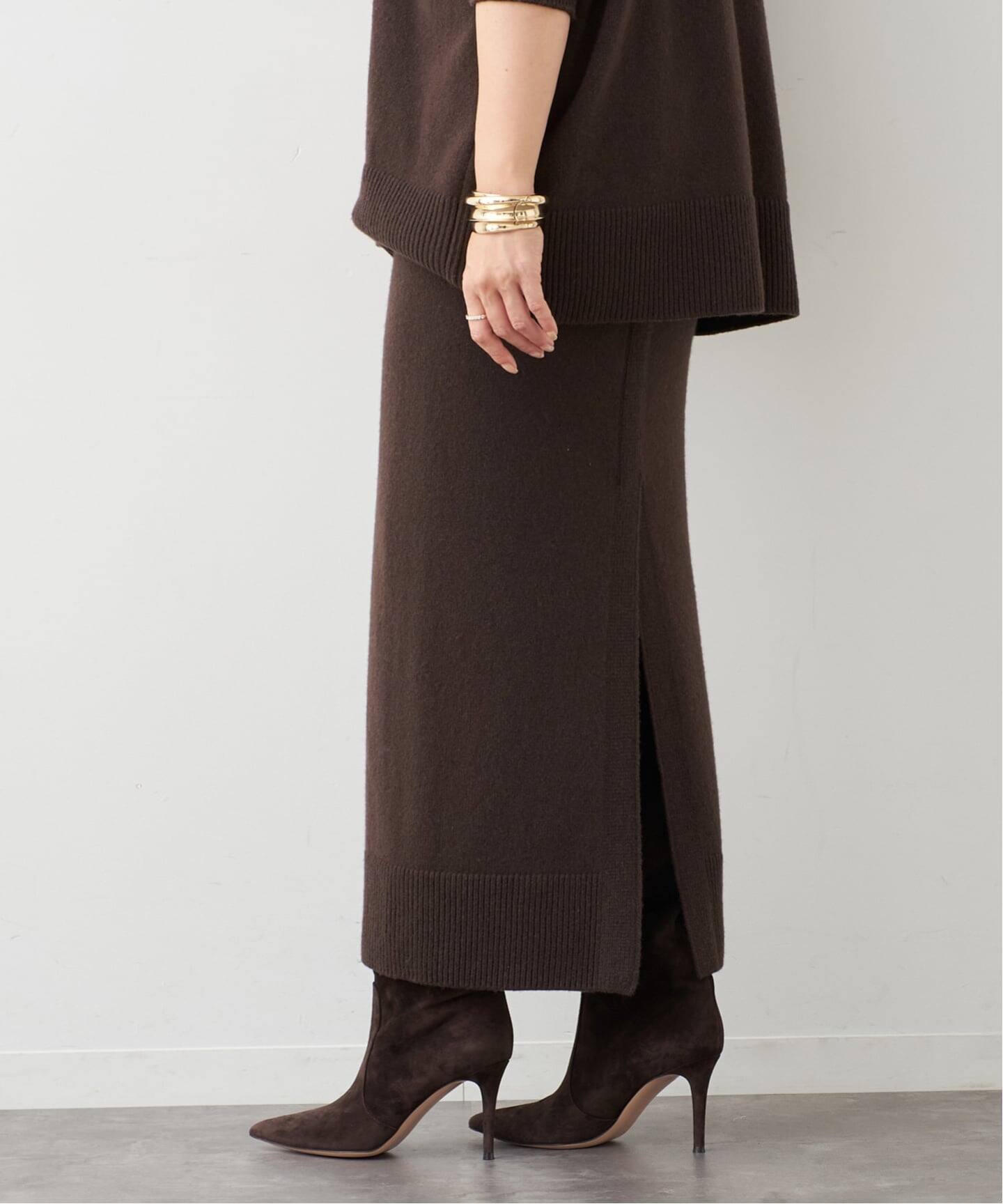OLBIA スリット スカート（ロング・マキシ丈スカート）｜Deuxieme