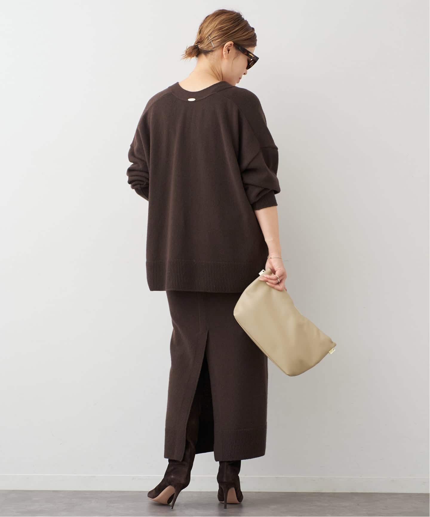 OLBIA スリット スカート（ロング・マキシ丈スカート）｜Deuxieme