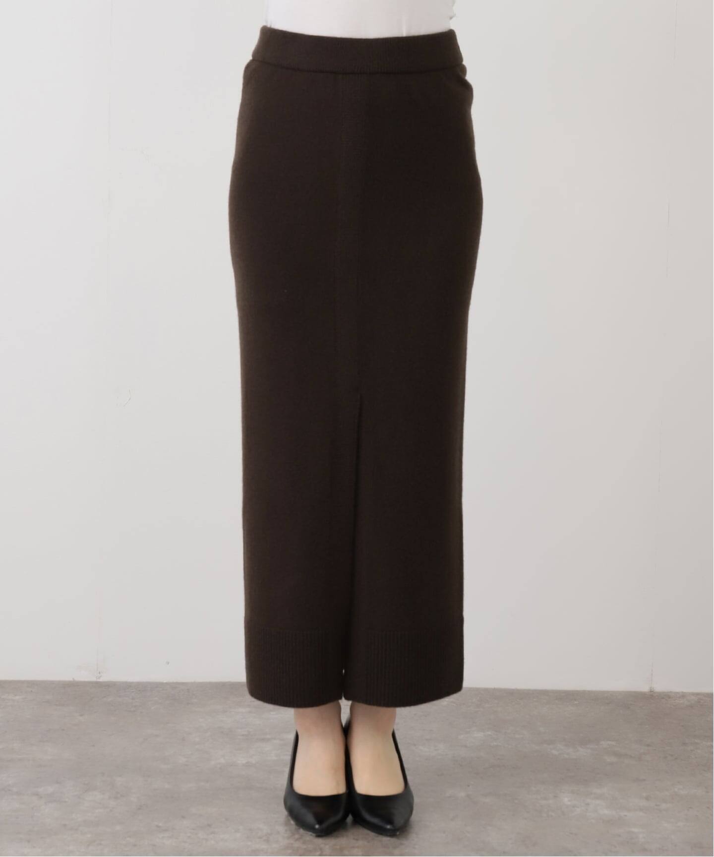 ドゥーズィーエムクラス　24AW OLBIA スリット スカート　黒　３６ 追加 OLBIA スリット スカート（ロング・マキシ丈スカート）｜Deuxieme