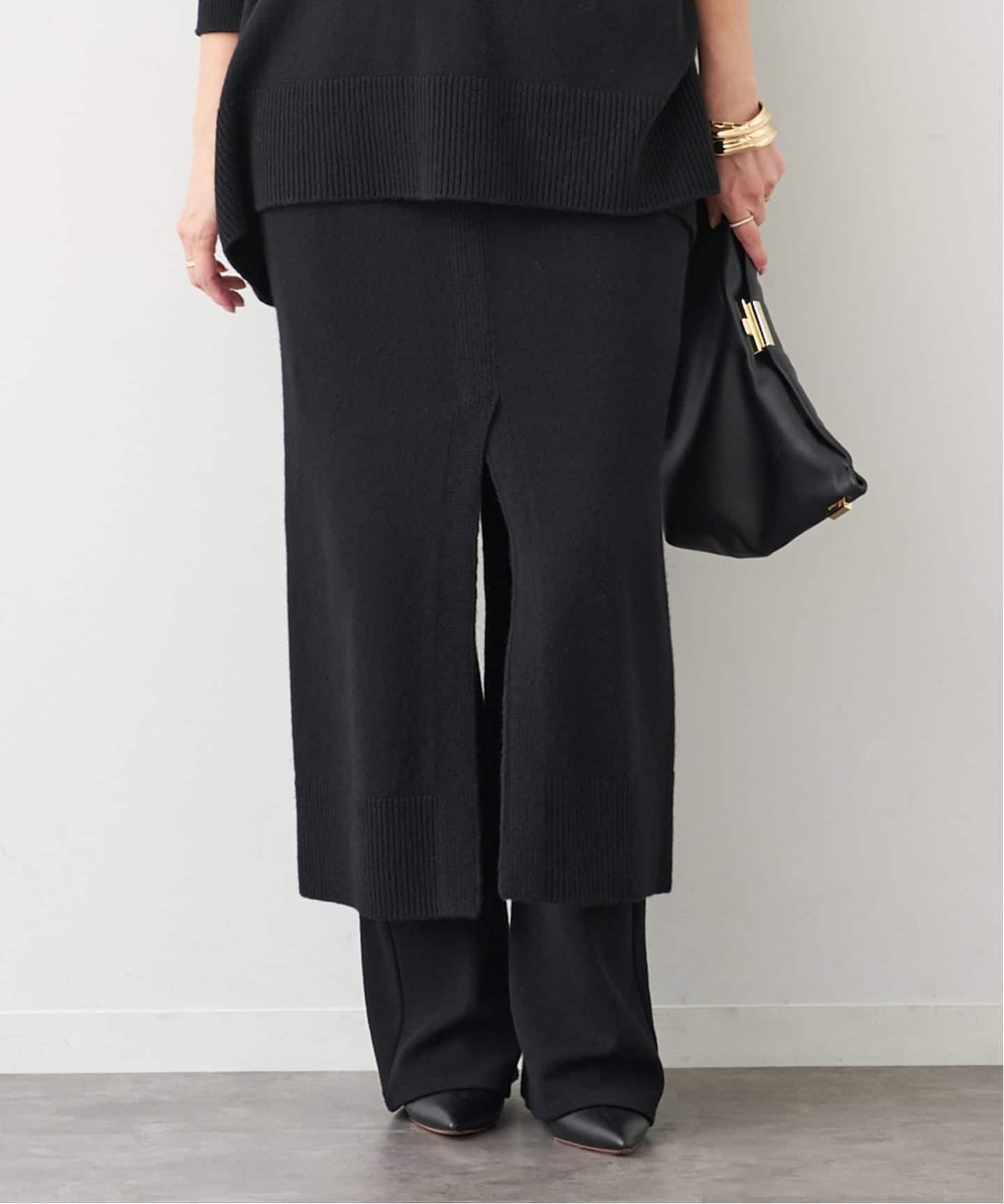 予約》*追加 OLBIA スリット スカート（ロング・マキシ丈スカート