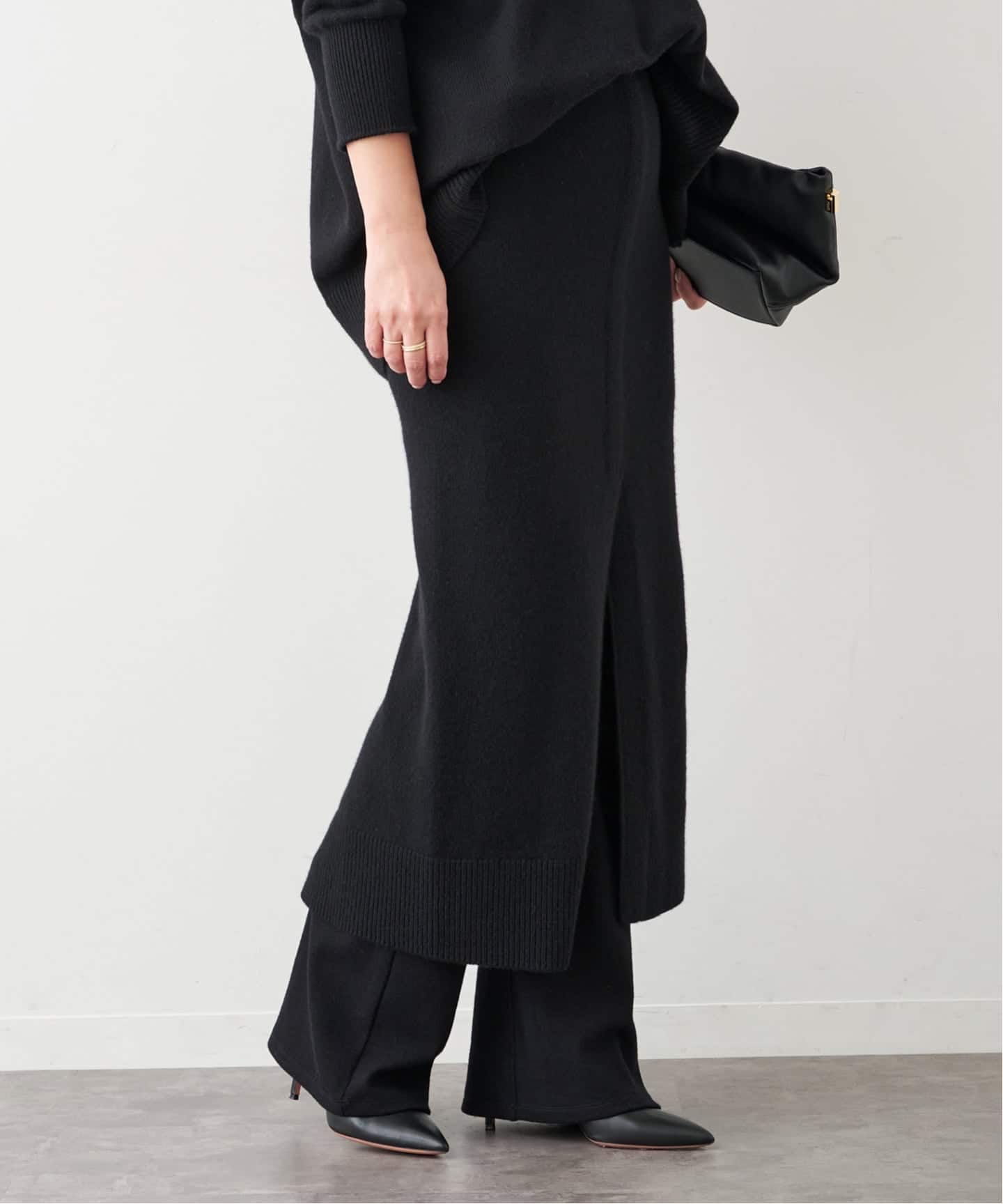 追加 OLBIA スリット スカート（ロング・マキシ丈スカート）｜Deuxieme