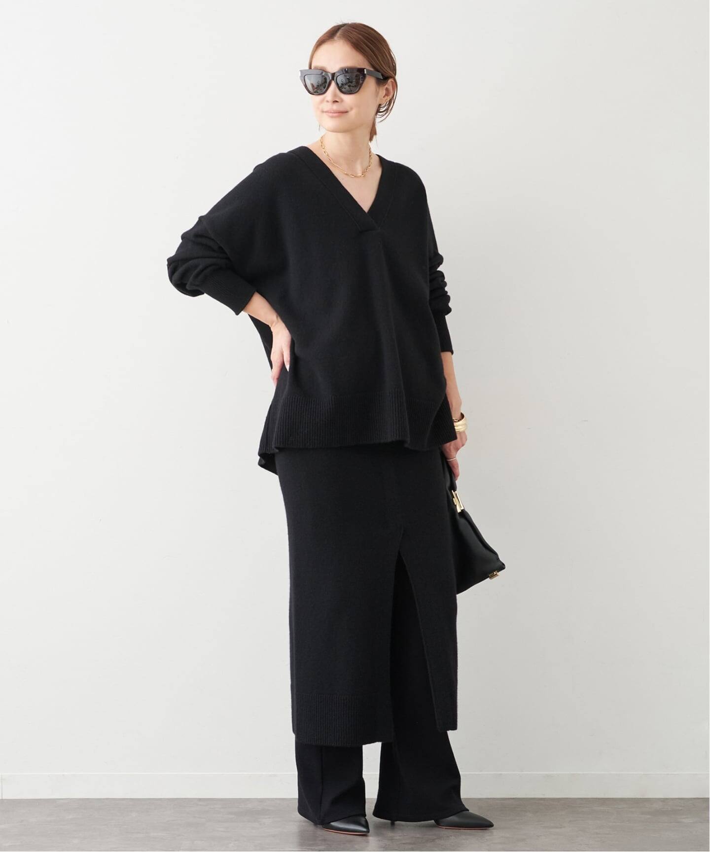 追加 OLBIA スリット スカート（ロング・マキシ丈スカート）｜Deuxieme