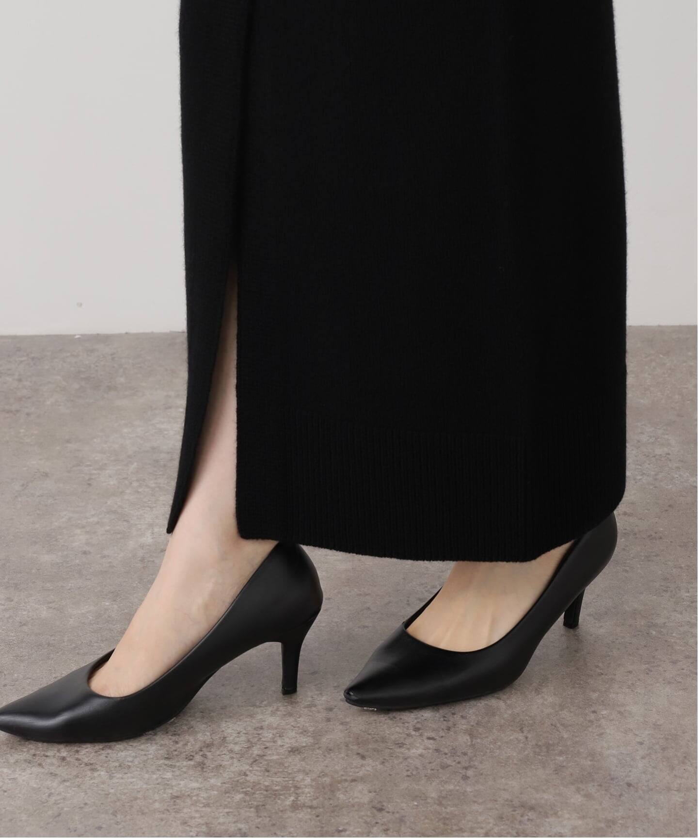 ドゥーズィーエムクラス　24AW OLBIA スリット スカート　黒　３６ ドゥーズィーエムクラス 24AW OLBIA スリット スカート 黒 36 - メルカリ