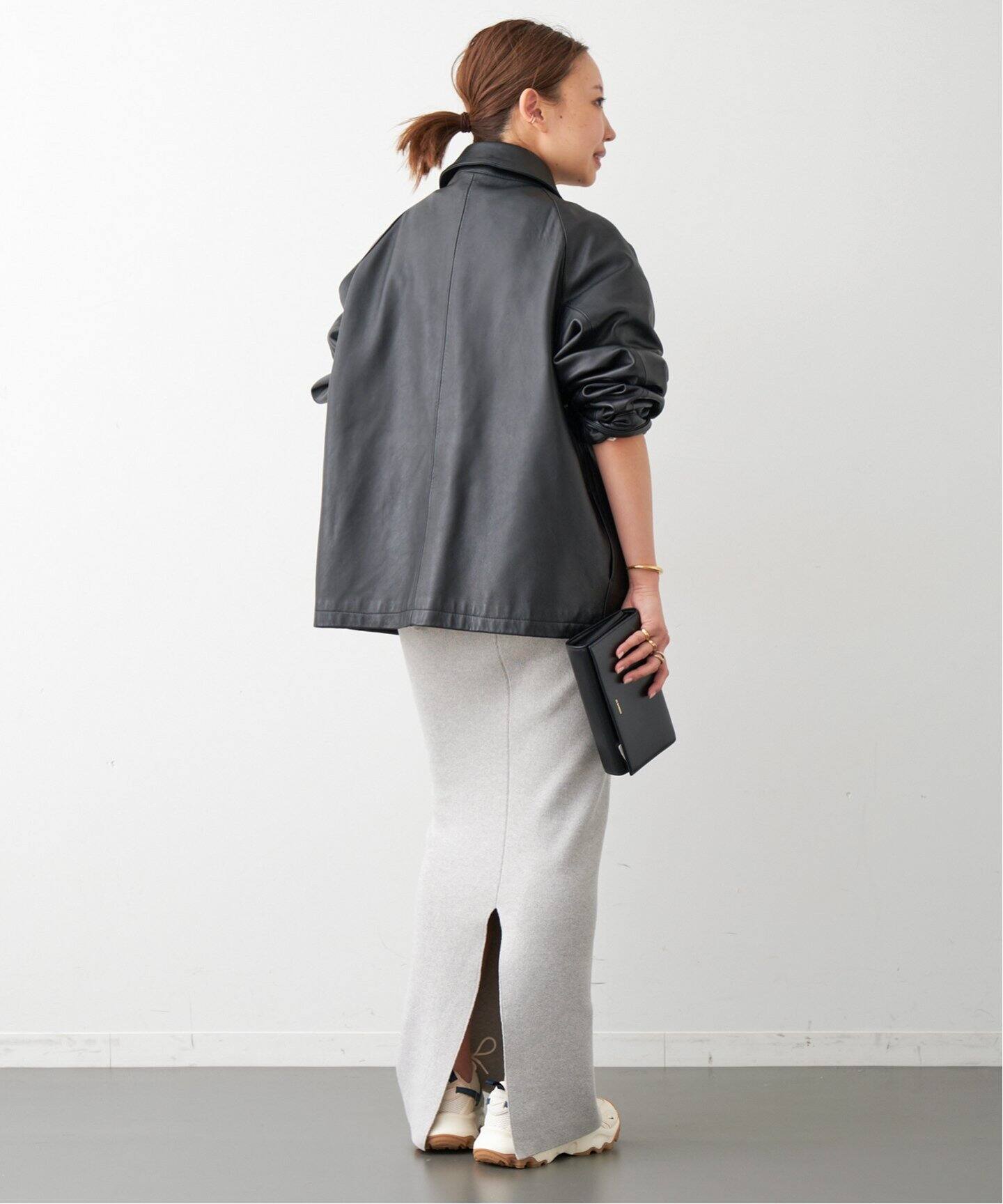 SMOOTH TOP タイトスカート（ロング・マキシ丈スカート）｜Deuxieme  