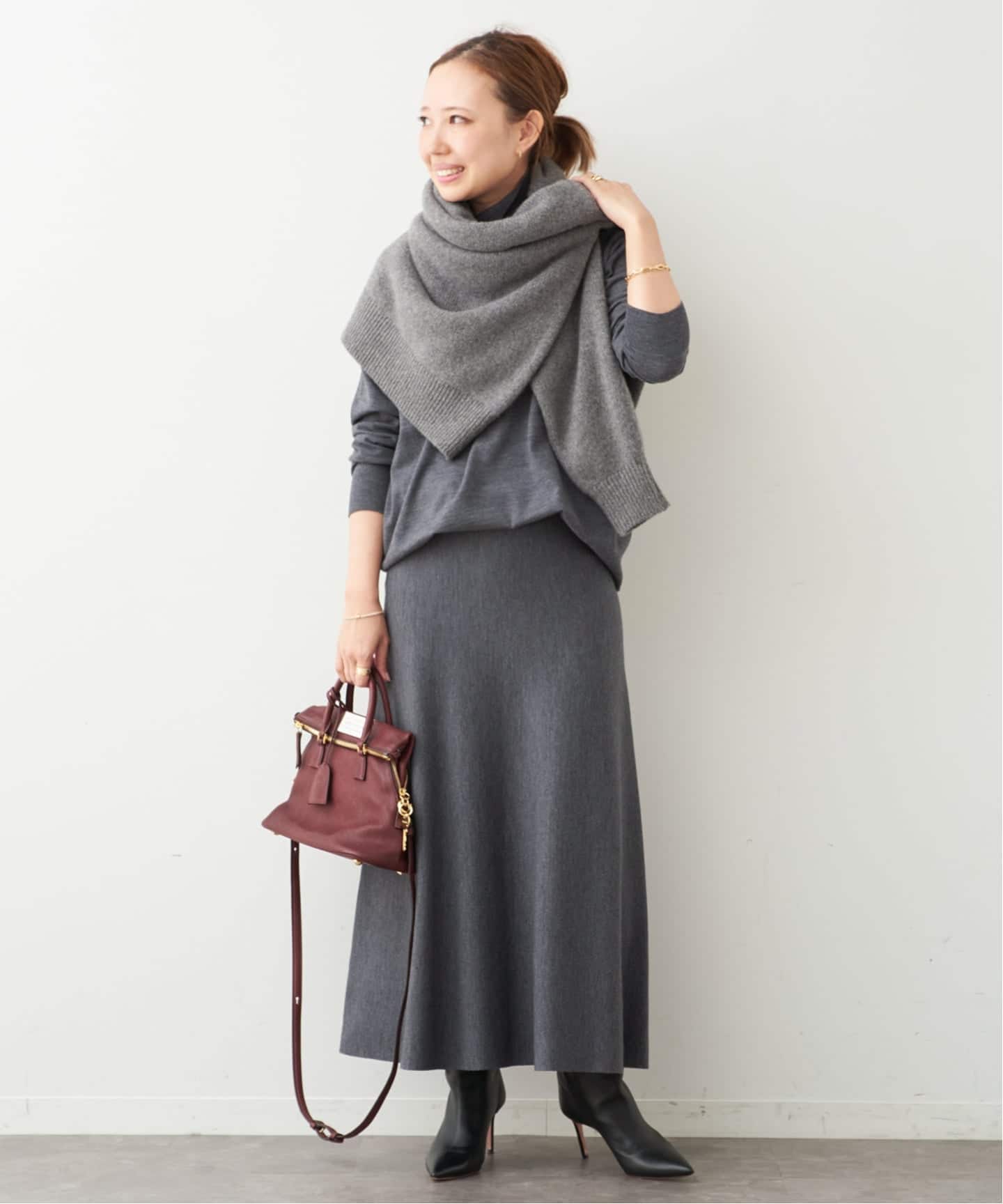 Deuxieme Classe フレアスカート　ベージュ Deuxieme Classe（ドゥーズィエムクラス）の「*EVERYDAY I LIKE