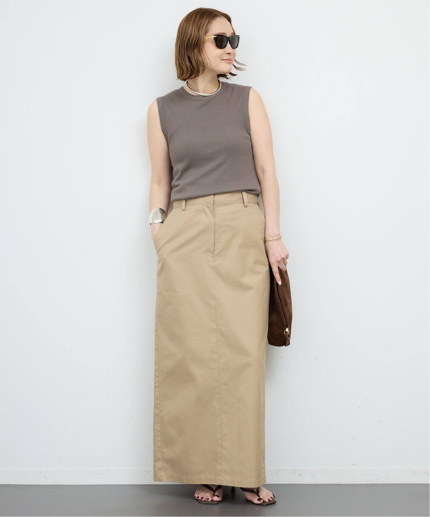 DEUXIEMECLASSE】24060500707010 narrow スカートスカート Timelessly  