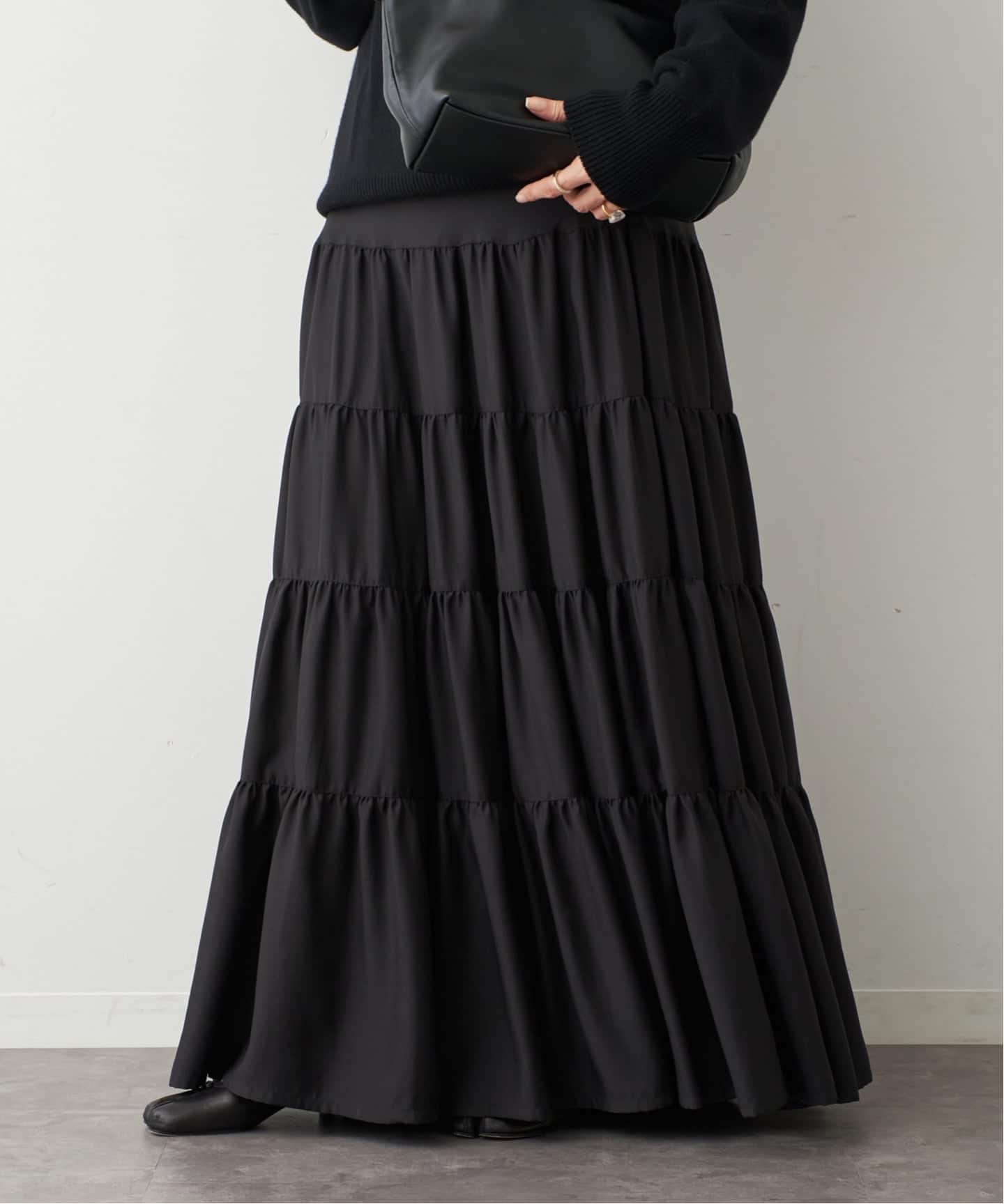 Radiant スカート（ロング・マキシ丈スカート）｜Deuxieme