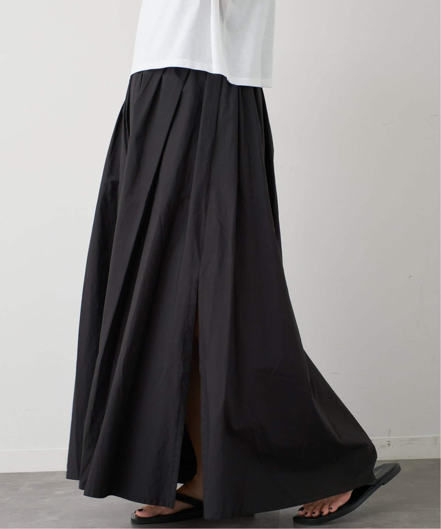 新品タグ付Deuxieme Classeスカート38 黒 Deuxieme Classe 「Deuxieme Classe」 スカート 38 ブラック