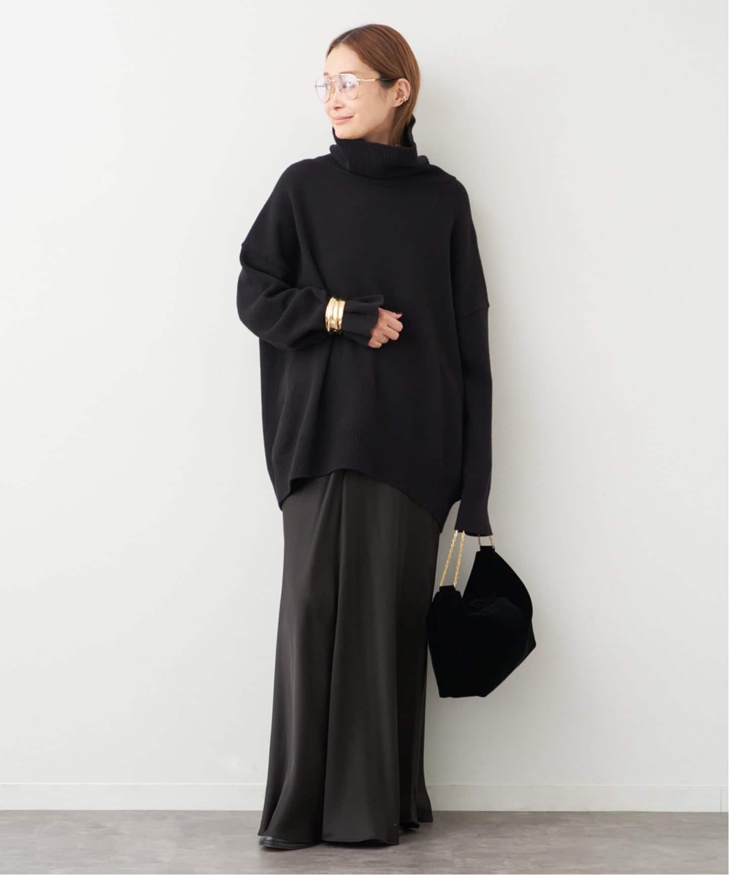 シルクサテンスカート（その他スカート）｜Deuxieme Classe