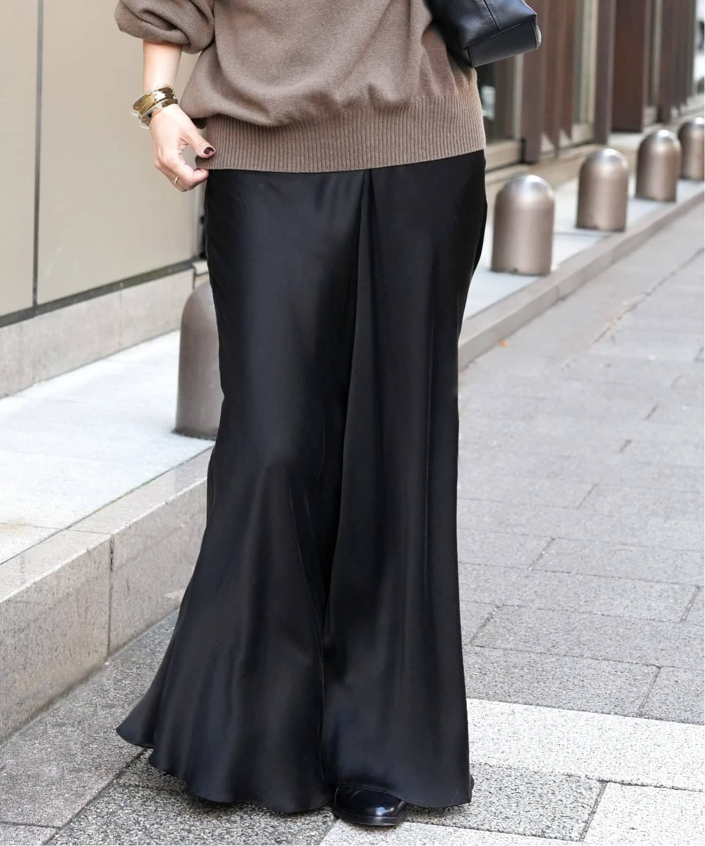 シルクサテンスカート（その他スカート）｜Deuxieme Classe