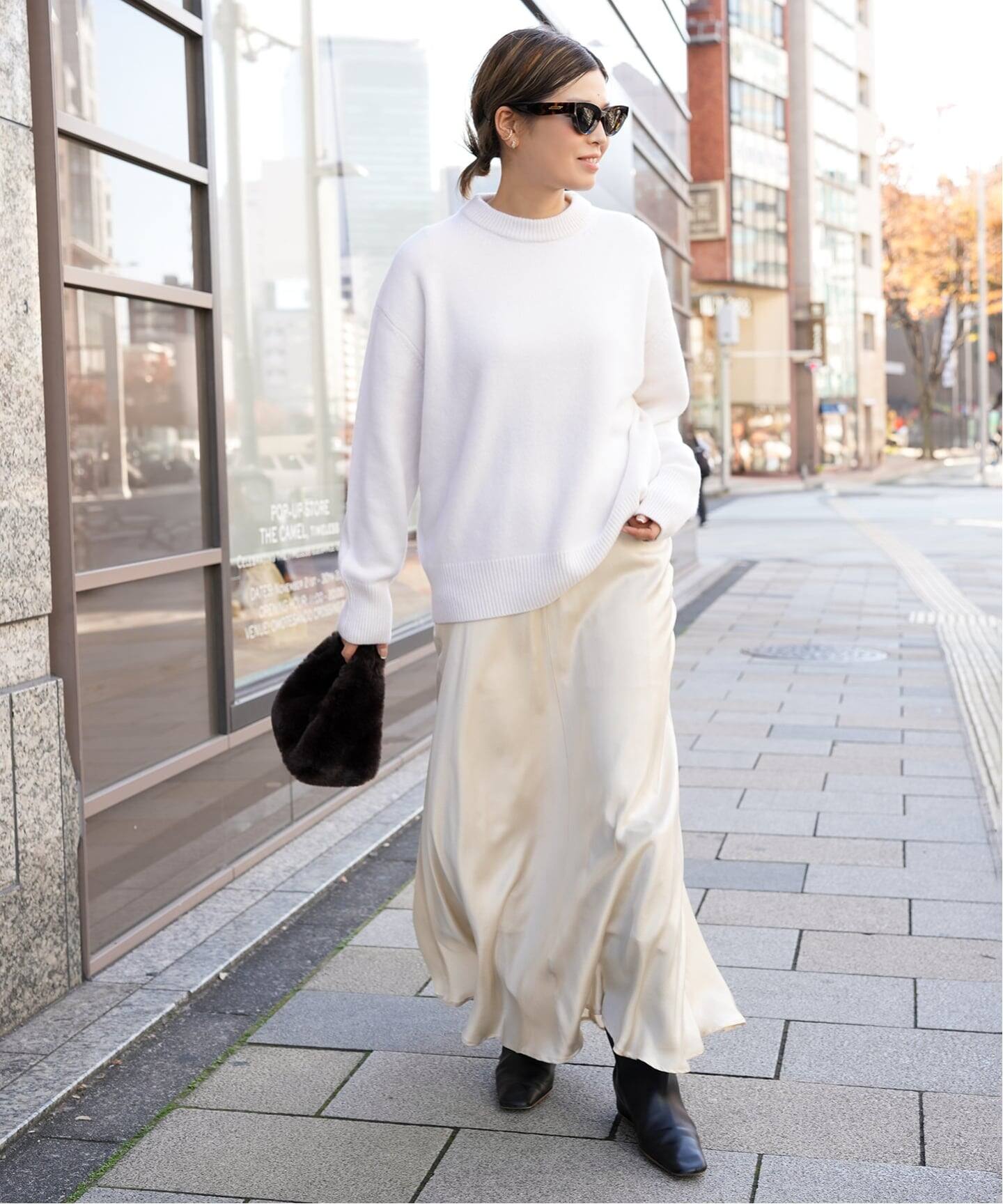 Deuxieme Classe シルクサテンスカート シルクサテンスカート（その他スカート）｜Deuxieme Classe