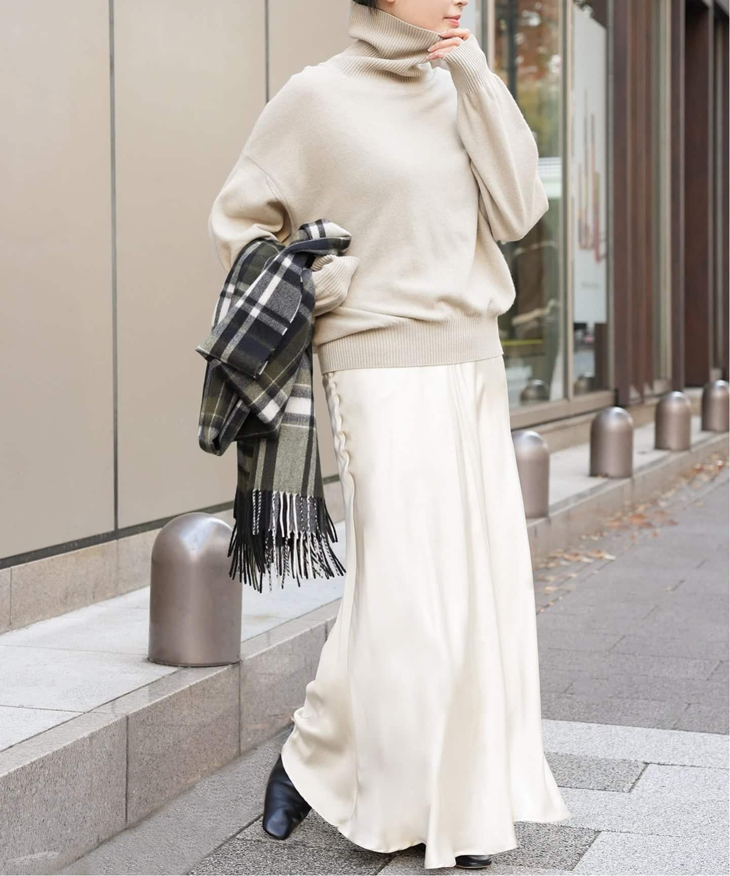 シルクサテンスカート（その他スカート）｜Deuxieme Classe