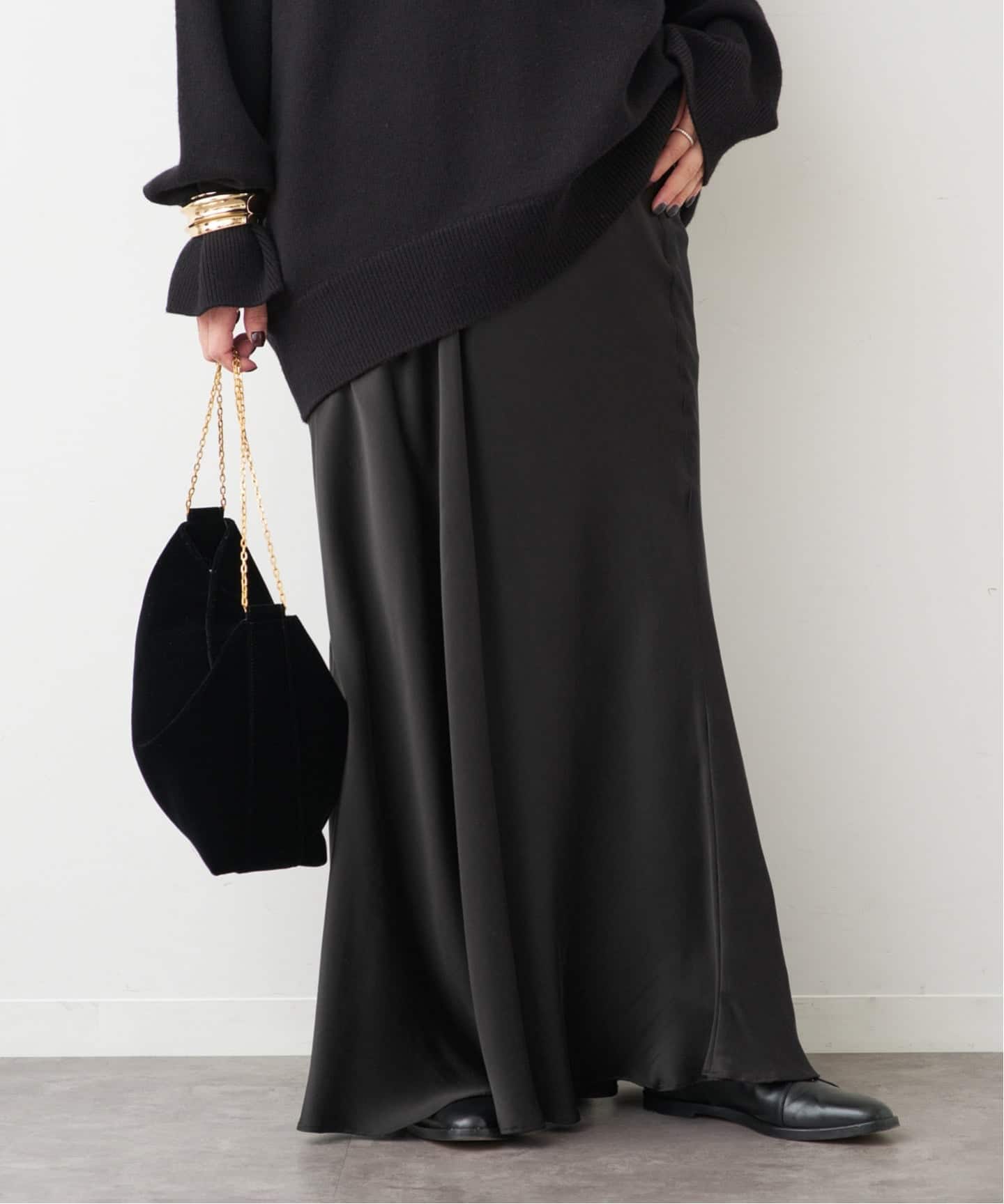 シルクサテンスカート（その他スカート）｜Deuxieme Classe