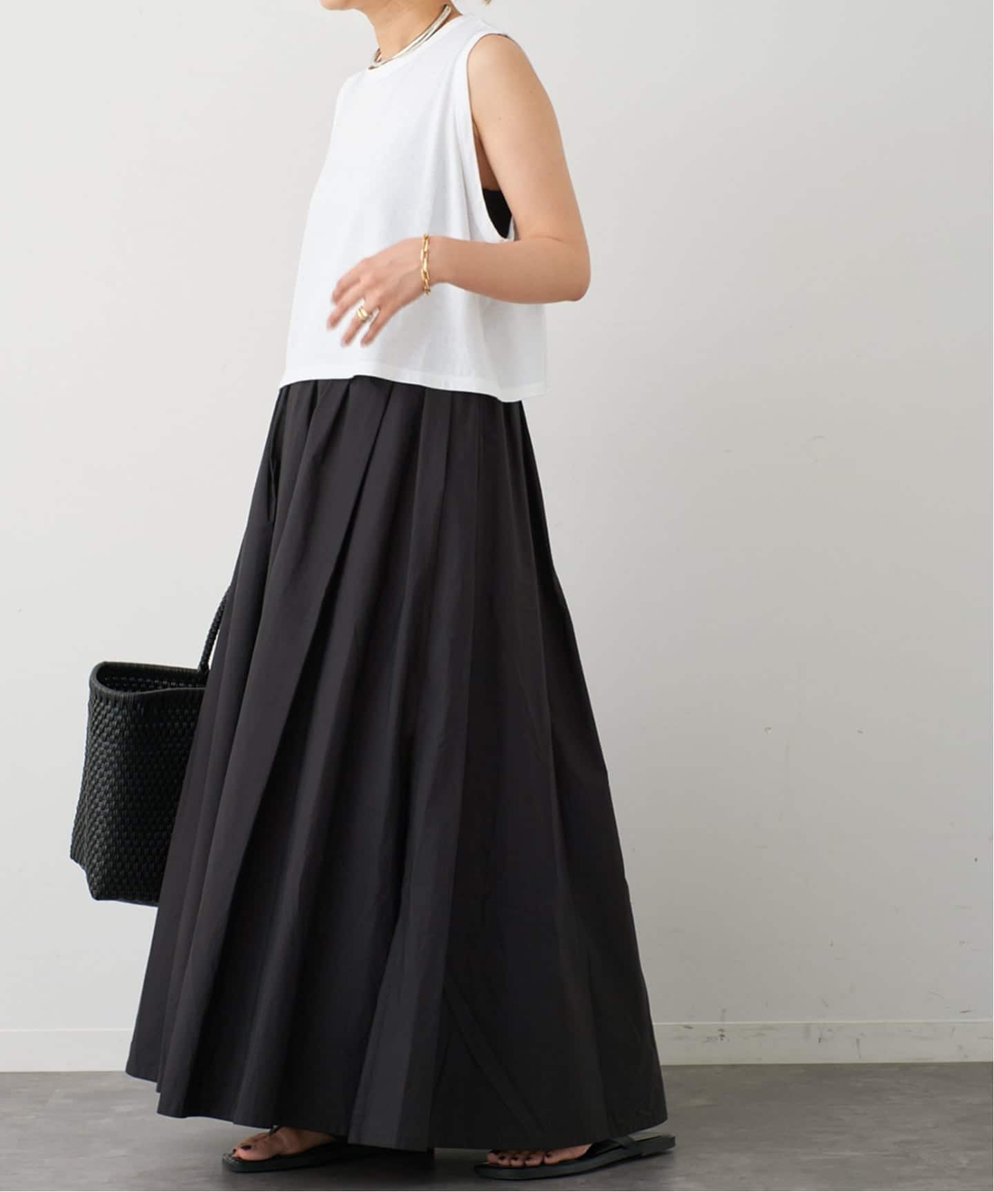 追加 pleasantly スカート（ロング・マキシ丈スカート）｜Deuxieme