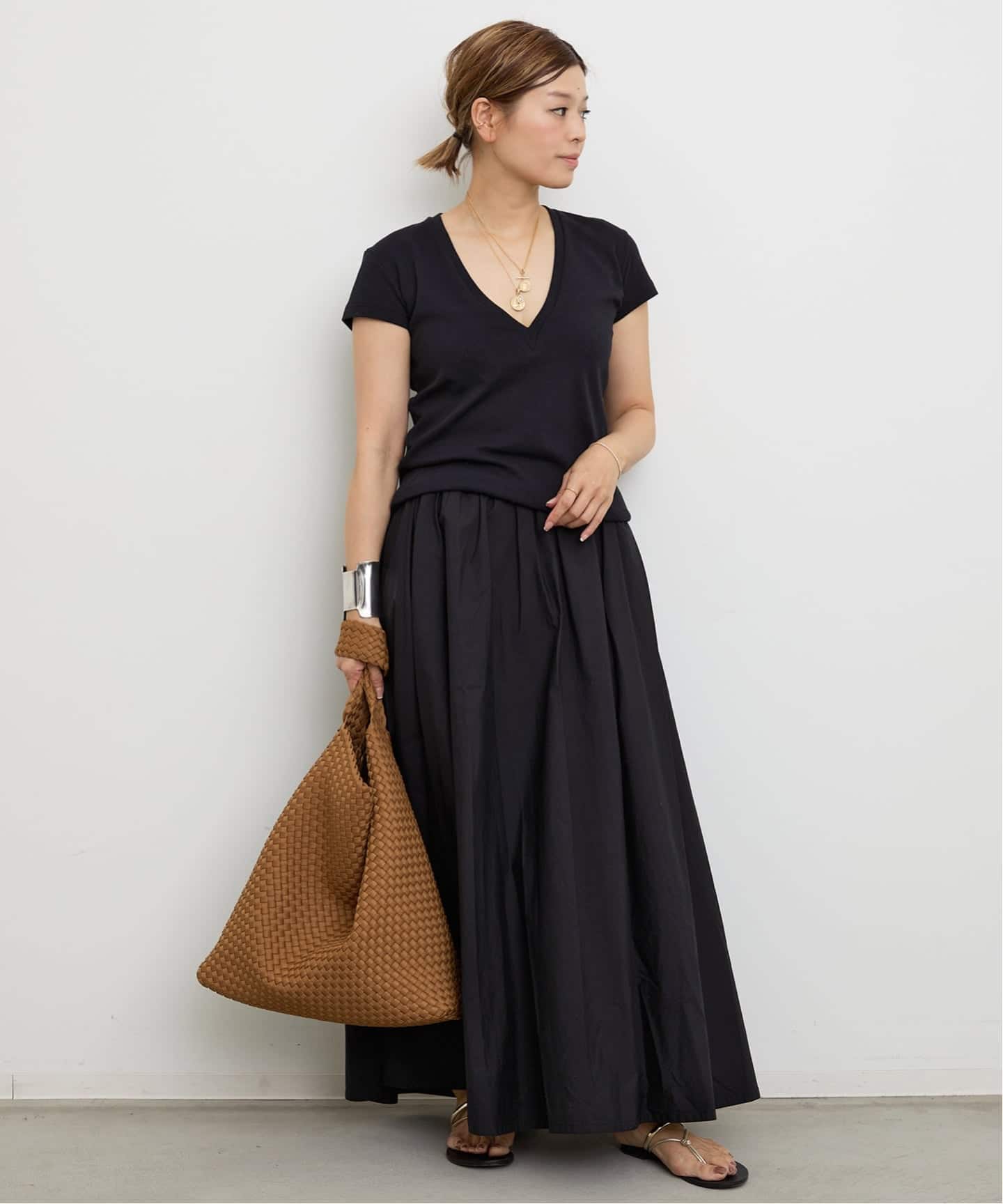 追加 pleasantly スカート（ロング・マキシ丈スカート）｜Deuxieme
