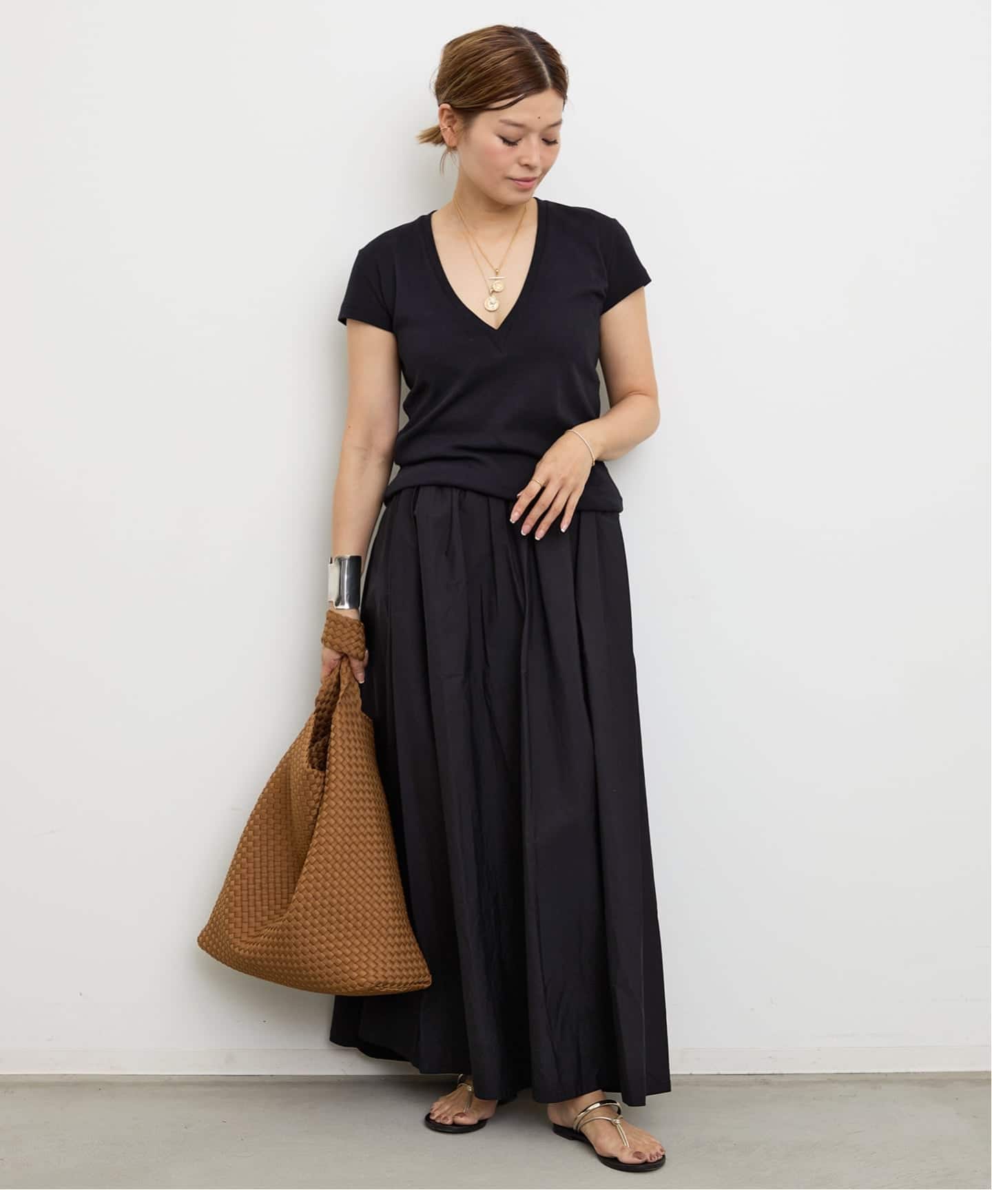 追加 pleasantly スカート（ロング・マキシ丈スカート）｜Deuxieme