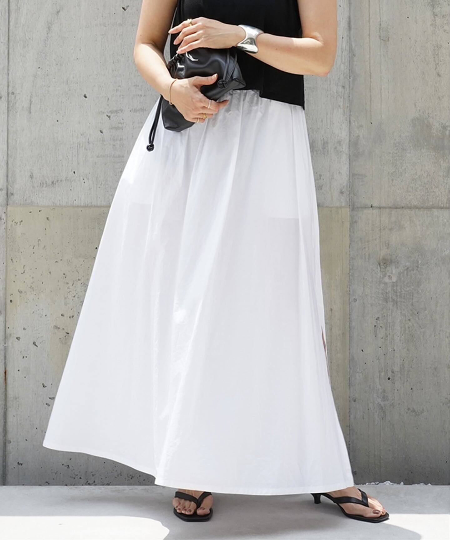 追加 pleasantly スカート（ロング・マキシ丈スカート）｜Deuxieme