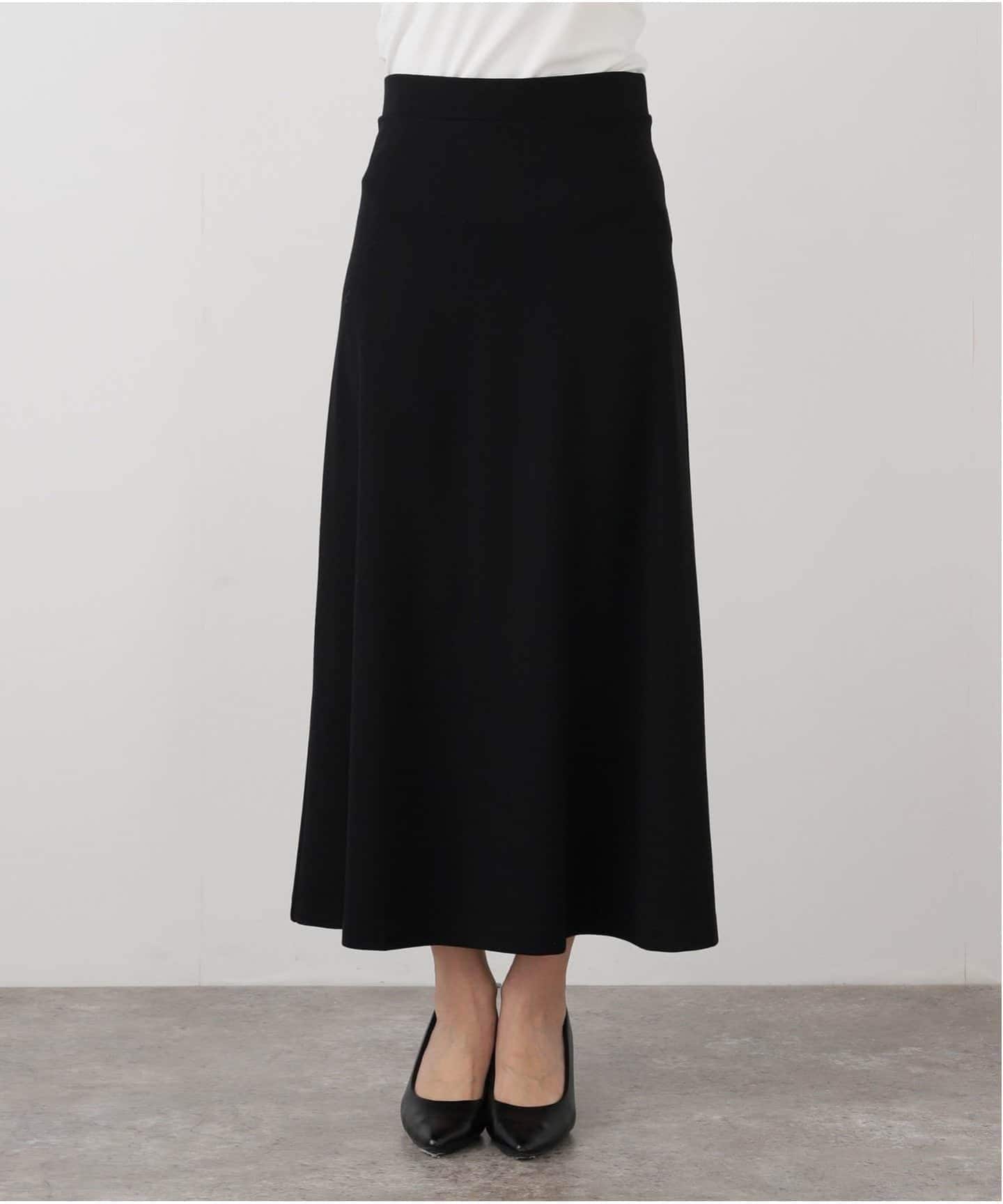 新品タグ付DeuxiemeClasse★New Jersey Flareスカート 追加 New Jersey Flare スカート（ロング・マキシ丈スカート