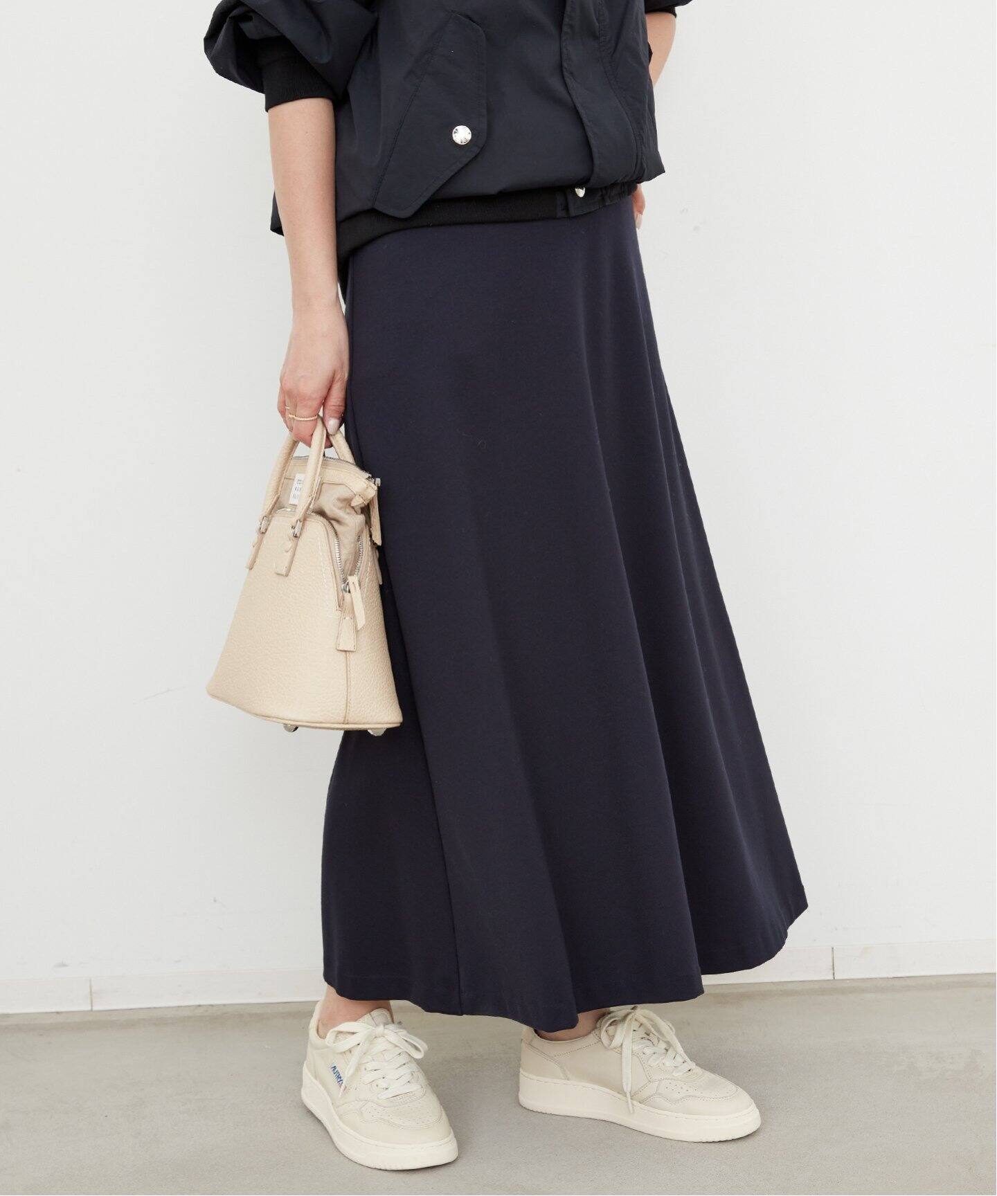 New Jersey Flare スカート（ロング・マキシ丈スカート）｜Deuxieme  