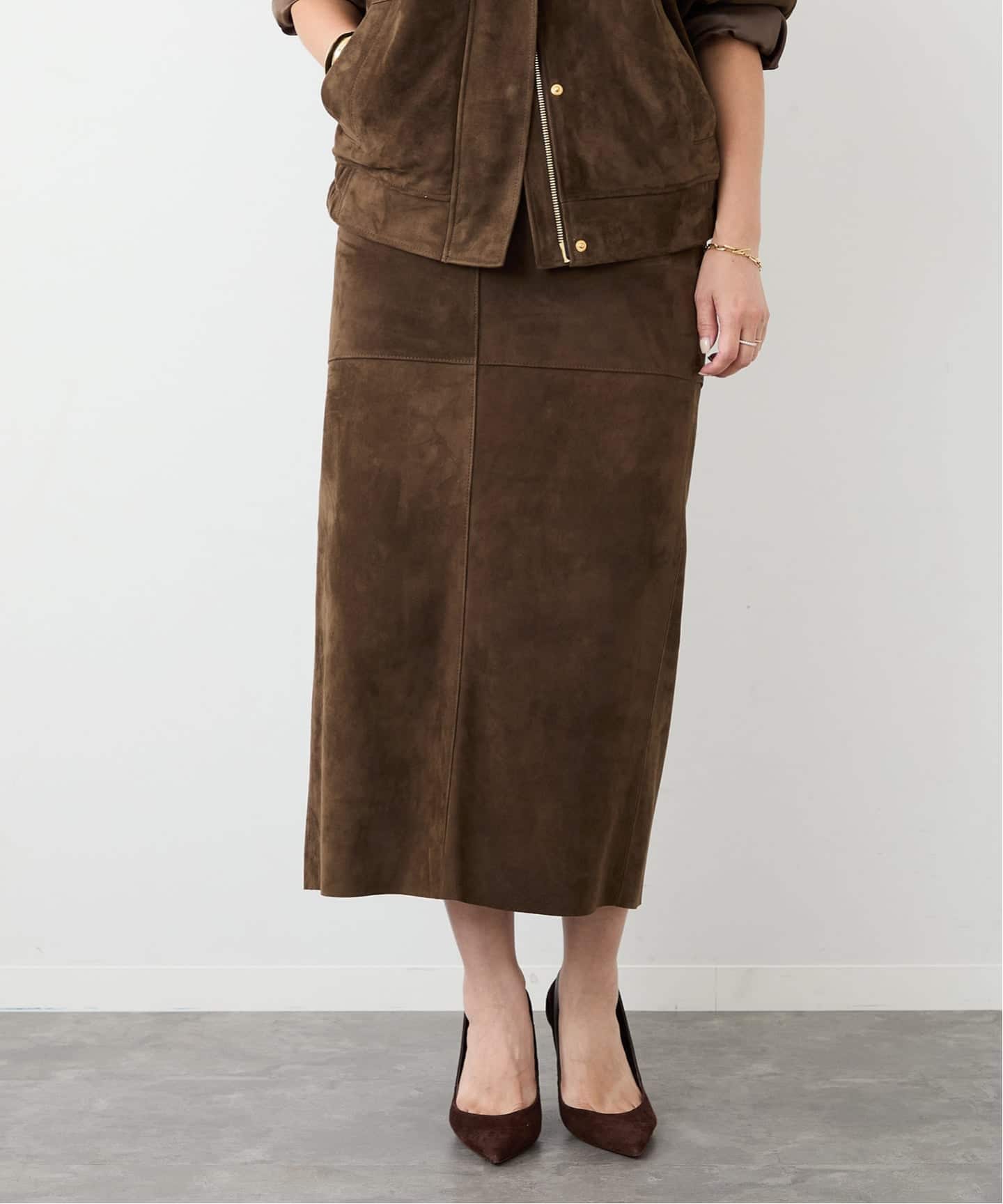 Suede タイトスカート（その他スカート）｜Deuxieme Classe