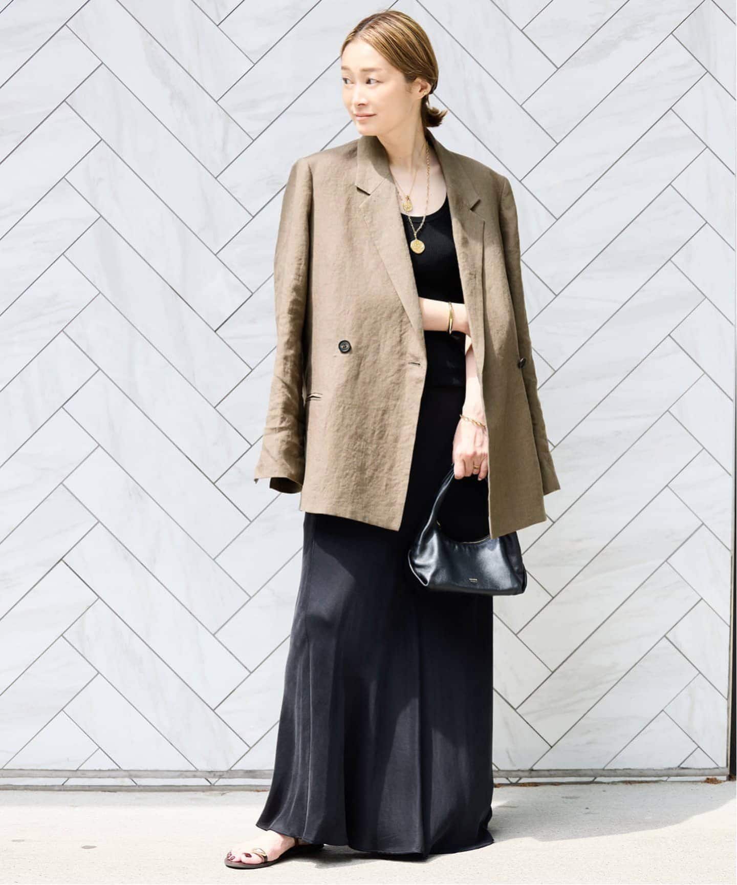 Cu/R Maxi スカート キュプラレーヨンマキシスカート Cu/R Maxi スカート（スカート）｜Deuxieme Classe