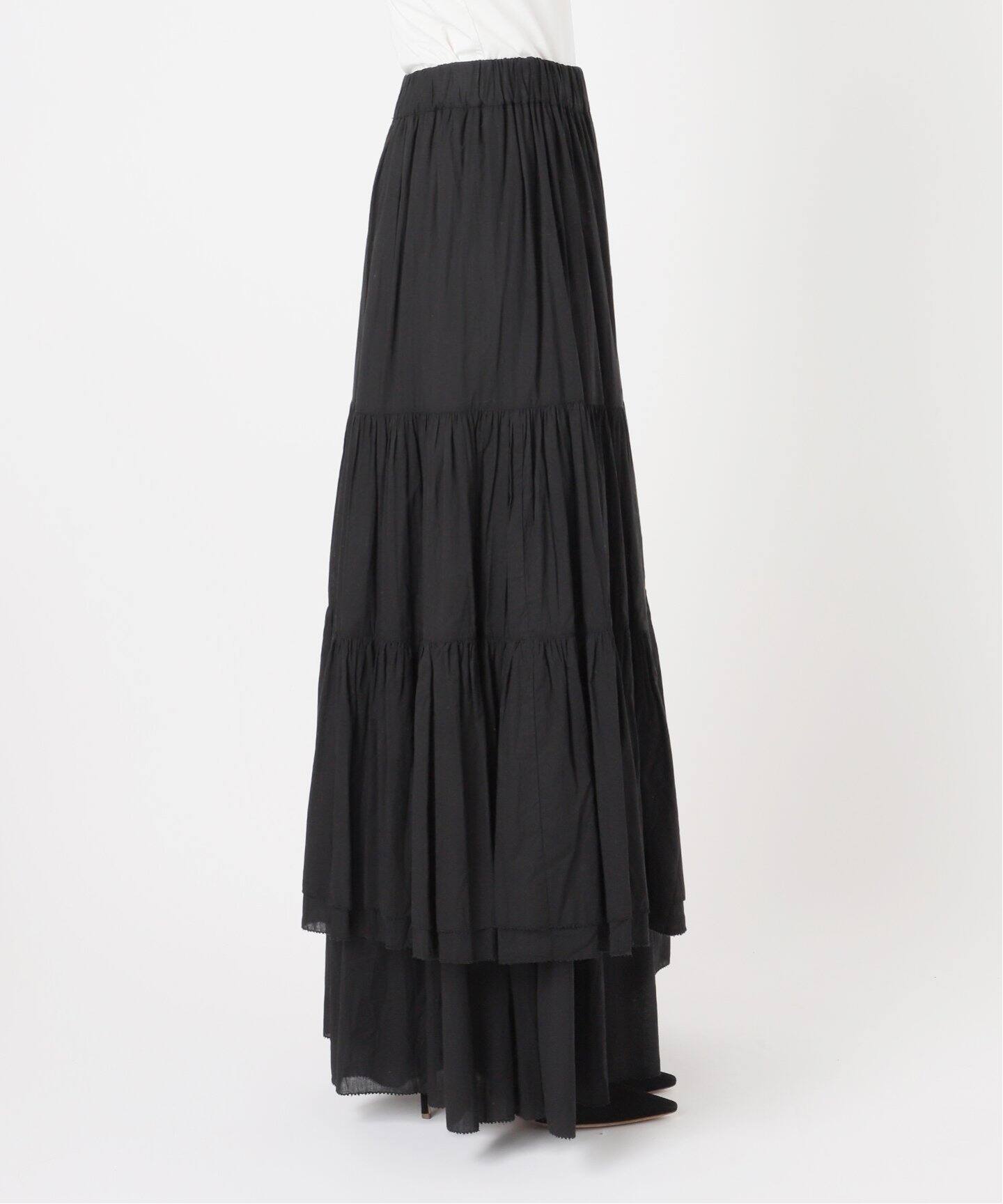 Dramatic Wrap スカート（ロング・マキシ丈スカート）｜Deuxieme