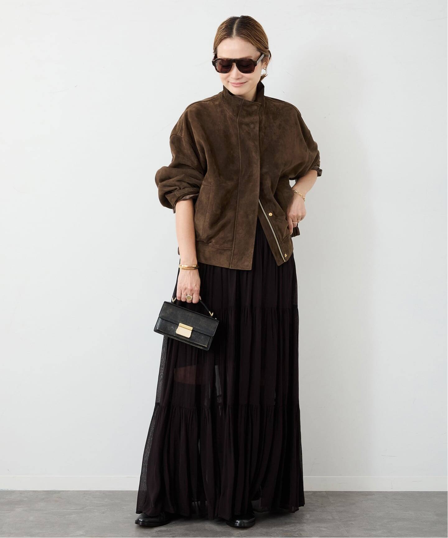 Sheer Boho スカート（ロング・マキシ丈スカート）｜Deuxieme Classe