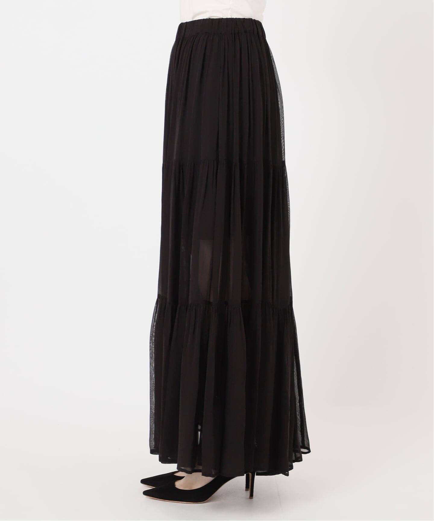 Sheer Boho スカート（ロング・マキシ丈スカート）｜Deuxieme Classe