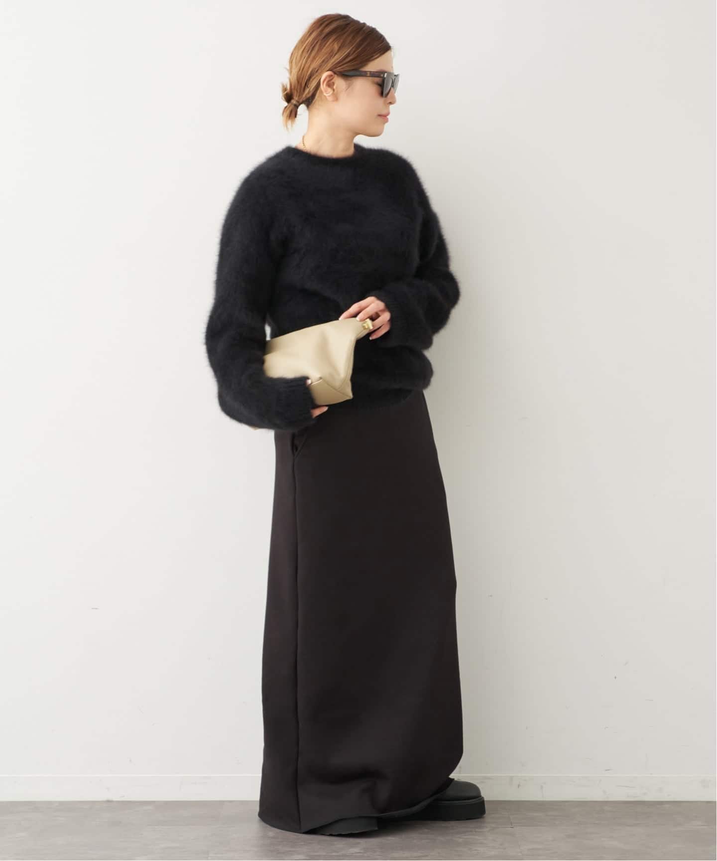 Warm スウェット スカート（ロング・マキシ丈スカート）｜Deuxieme