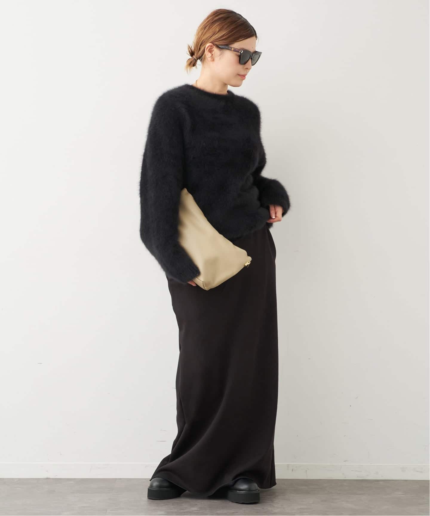 Warm スウェット スカート（ロング・マキシ丈スカート）｜Deuxieme