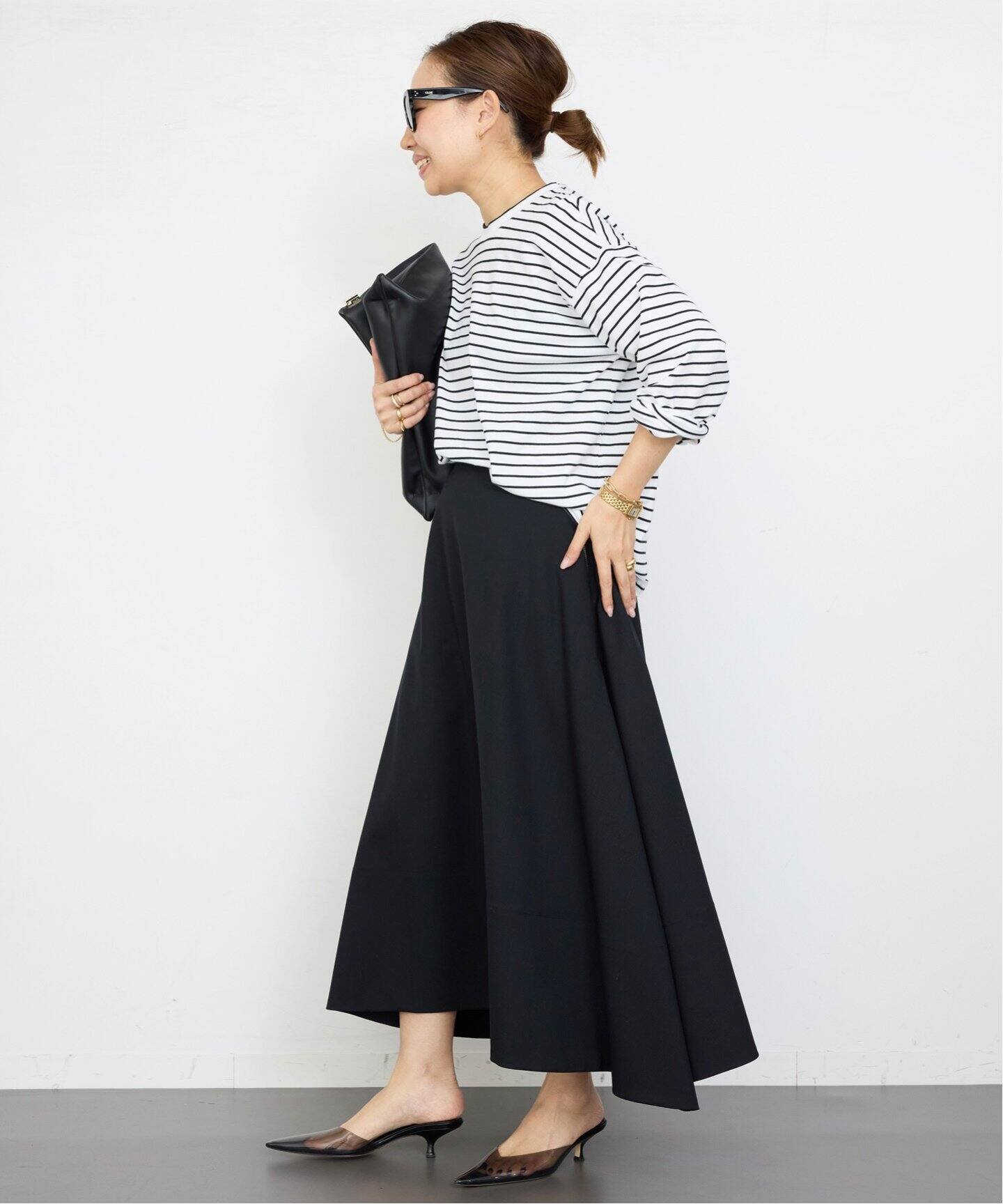 MADISONBLUE / マディソンブルー】MI-MOLET FLARE SK W TROPICAL  